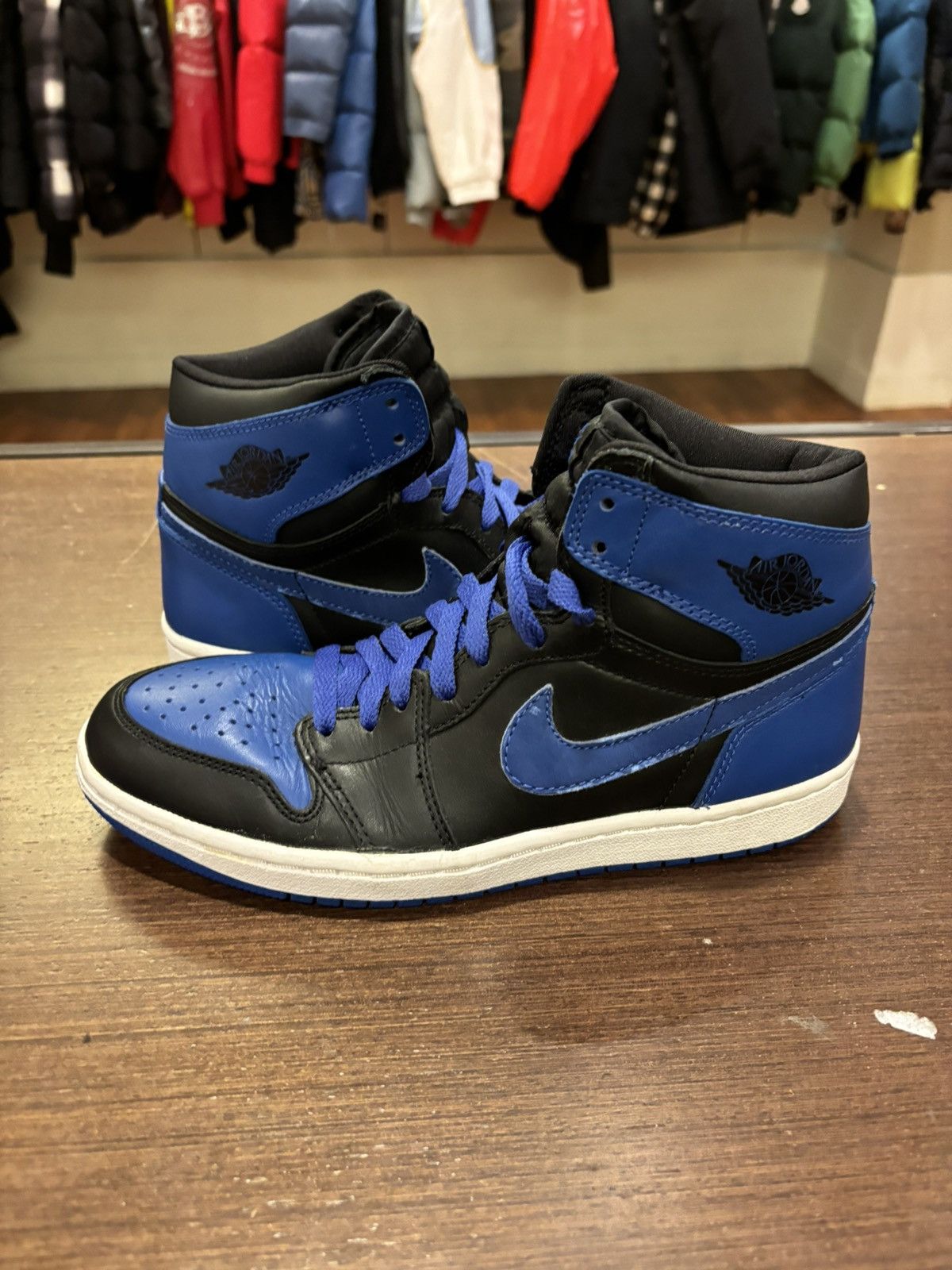 Jordan Brand Jordan 1 Retro ‘Black Royal Blue’ Size US 7 / EU 40 - 1 Thumbnail