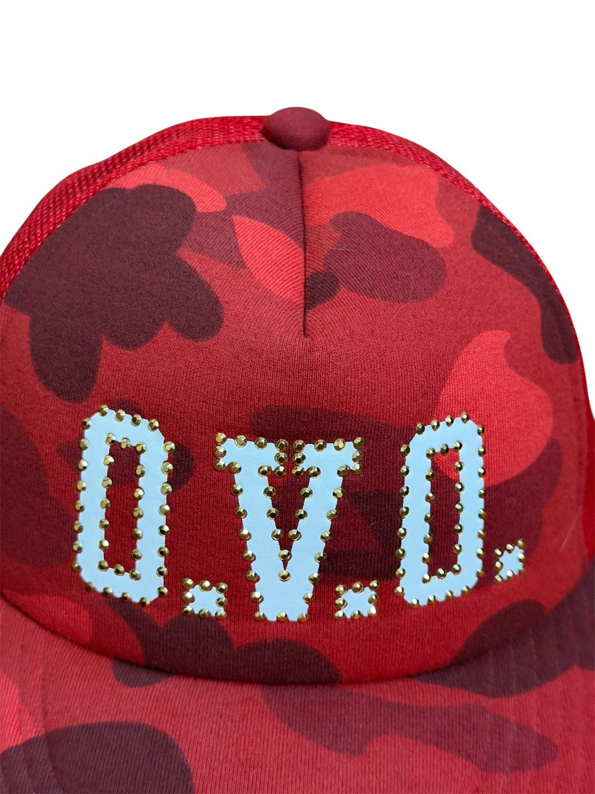 Bape × October's Very Own 🔥BAPE x OVO Color Camo Mesh Cap/Bape Baseball Cap/OVO Hat Size ONE SIZE - 2 Thumbnail