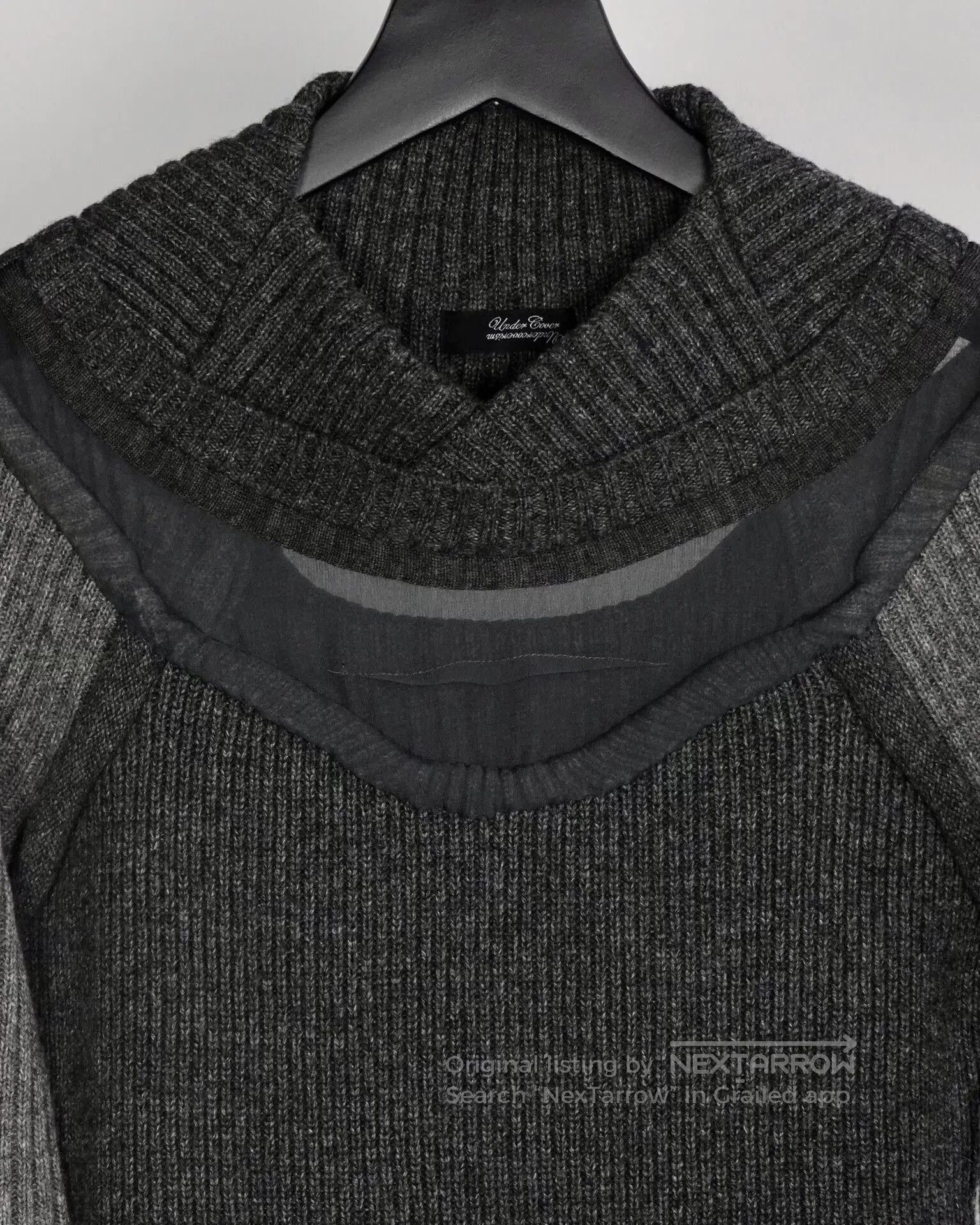 Undercover UNDERCOVER 2007 Fall Winter Knit Sweater. Size S / US 4 / IT 40 - 3 Thumbnail