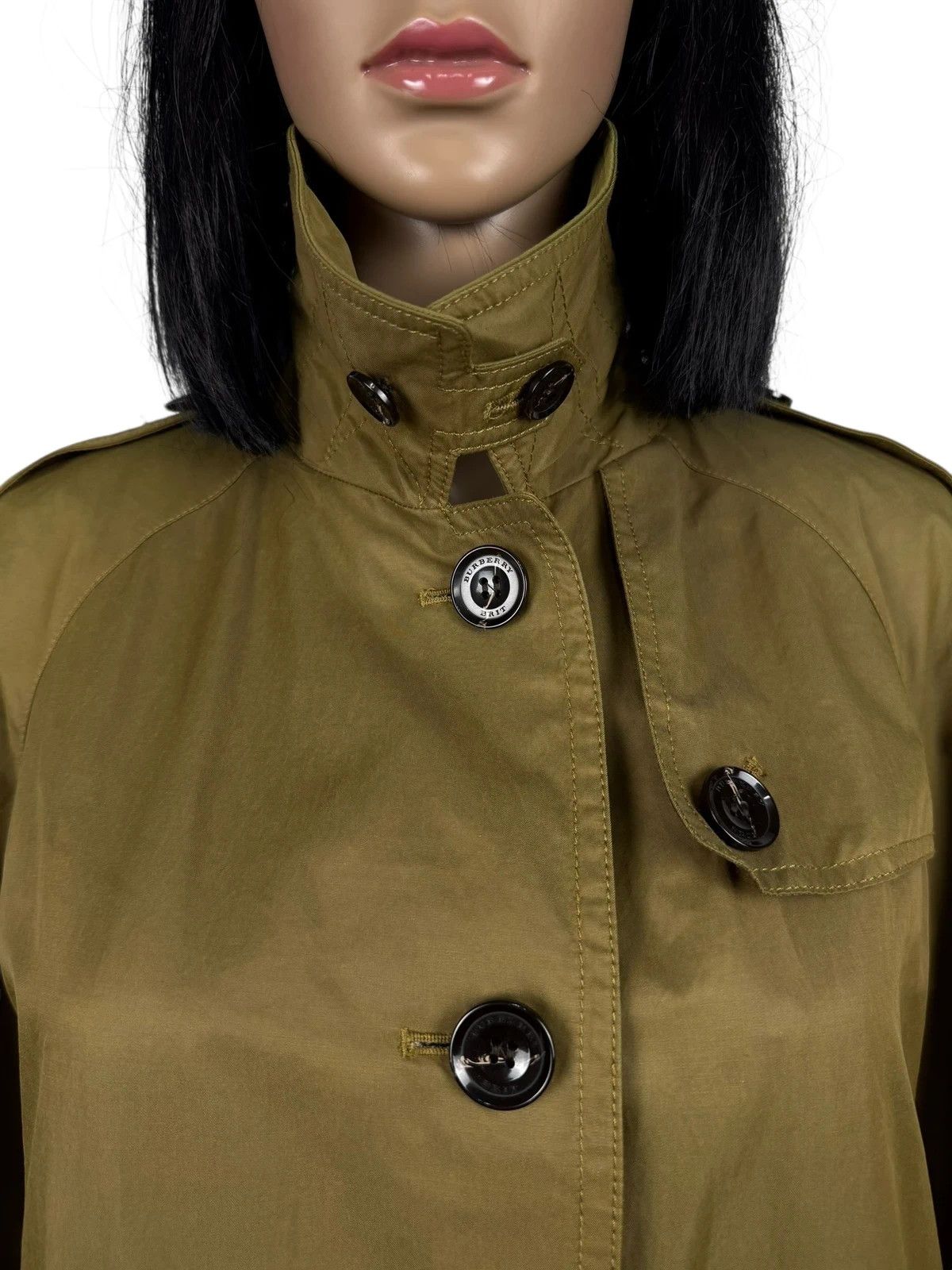 Burberry Burberry Brit Utility Trench Coat Belted Lined size UK12 Size M / US 6-8 / IT 42-44 - 3 Thumbnail