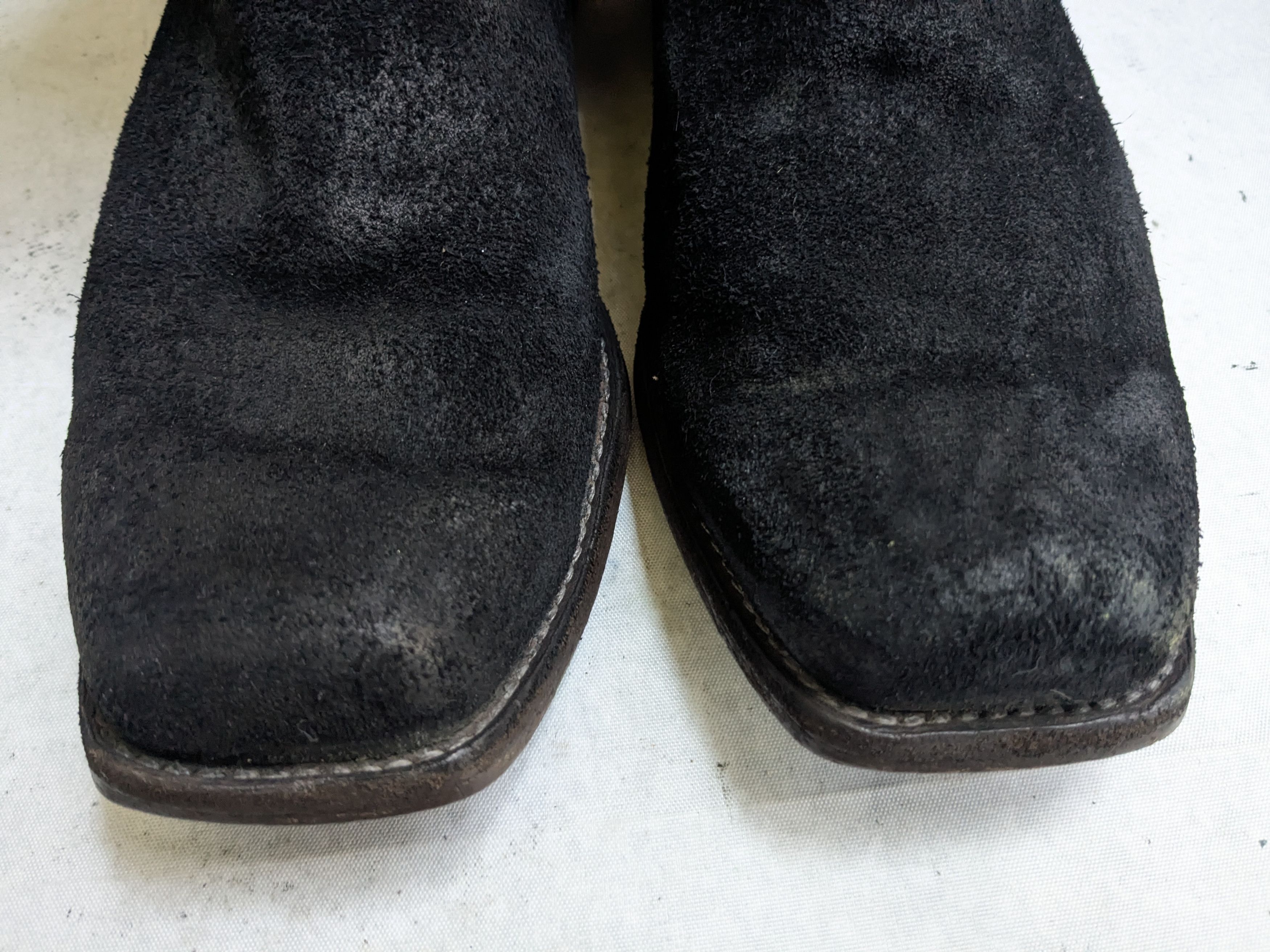 Frye Frye Suede Harness Boots Black 9 D Size US 9 / EU 42 - 3 Thumbnail