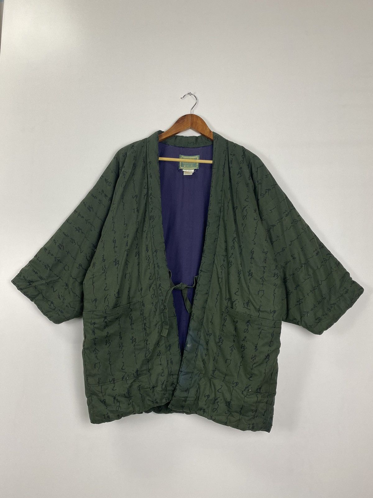 Japanese Brand Vintage Samurai Kimono Jacket Size US XL / EU 56 / 4 - 2 Thumbnail