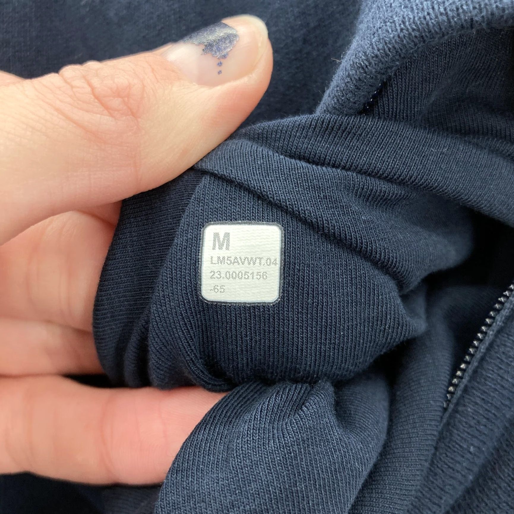 Lululemon Lululemon Pants Mens M Navy Jogger Sweatpants Drawstring Back Zip Pocket Size US 31 - 5 Thumbnail