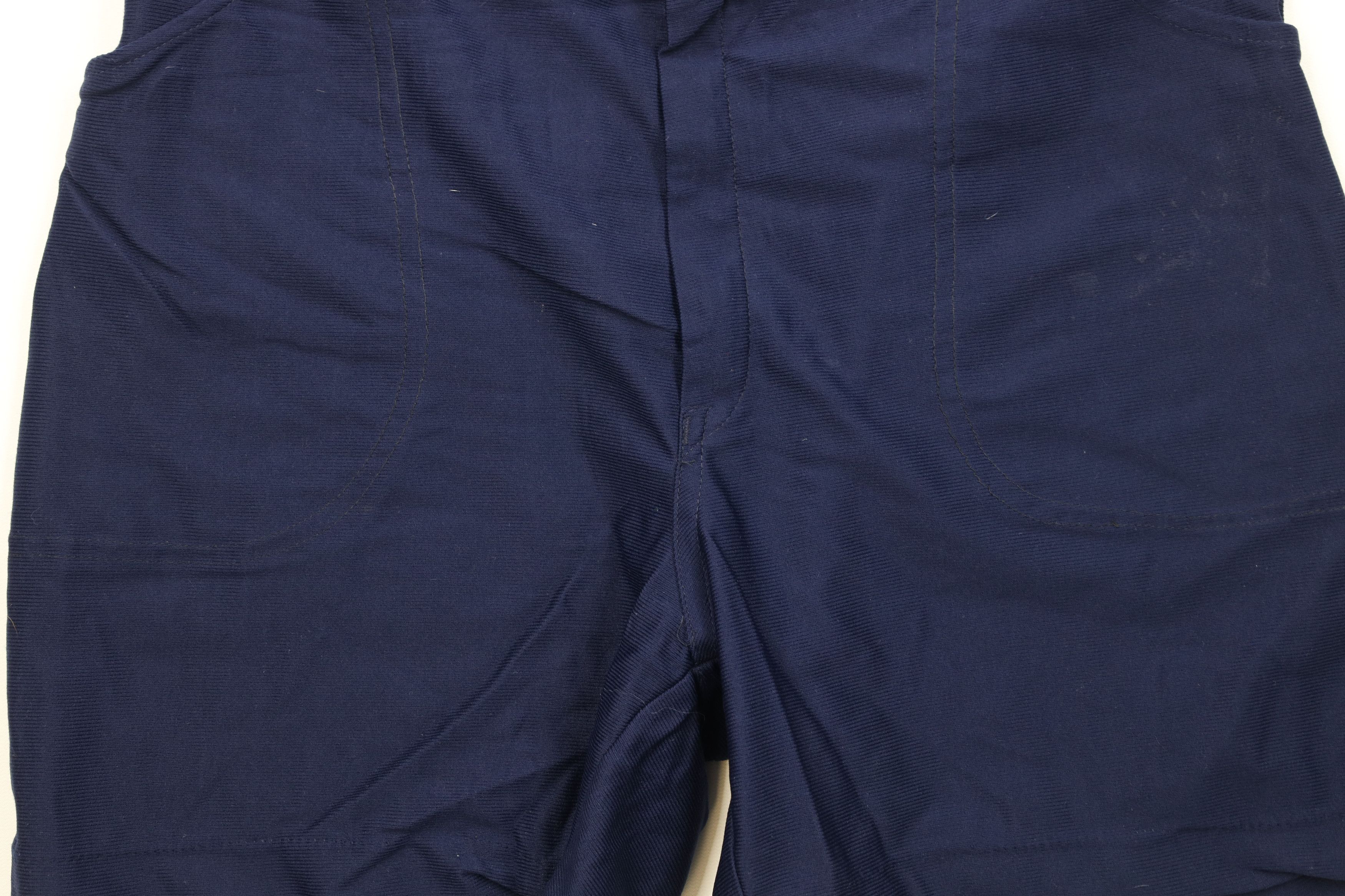 Vintage Vintage 60s Streetwear Coaches Shorts Navy Blue Nylon USA Size US 34 / EU 50 - 3 Thumbnail