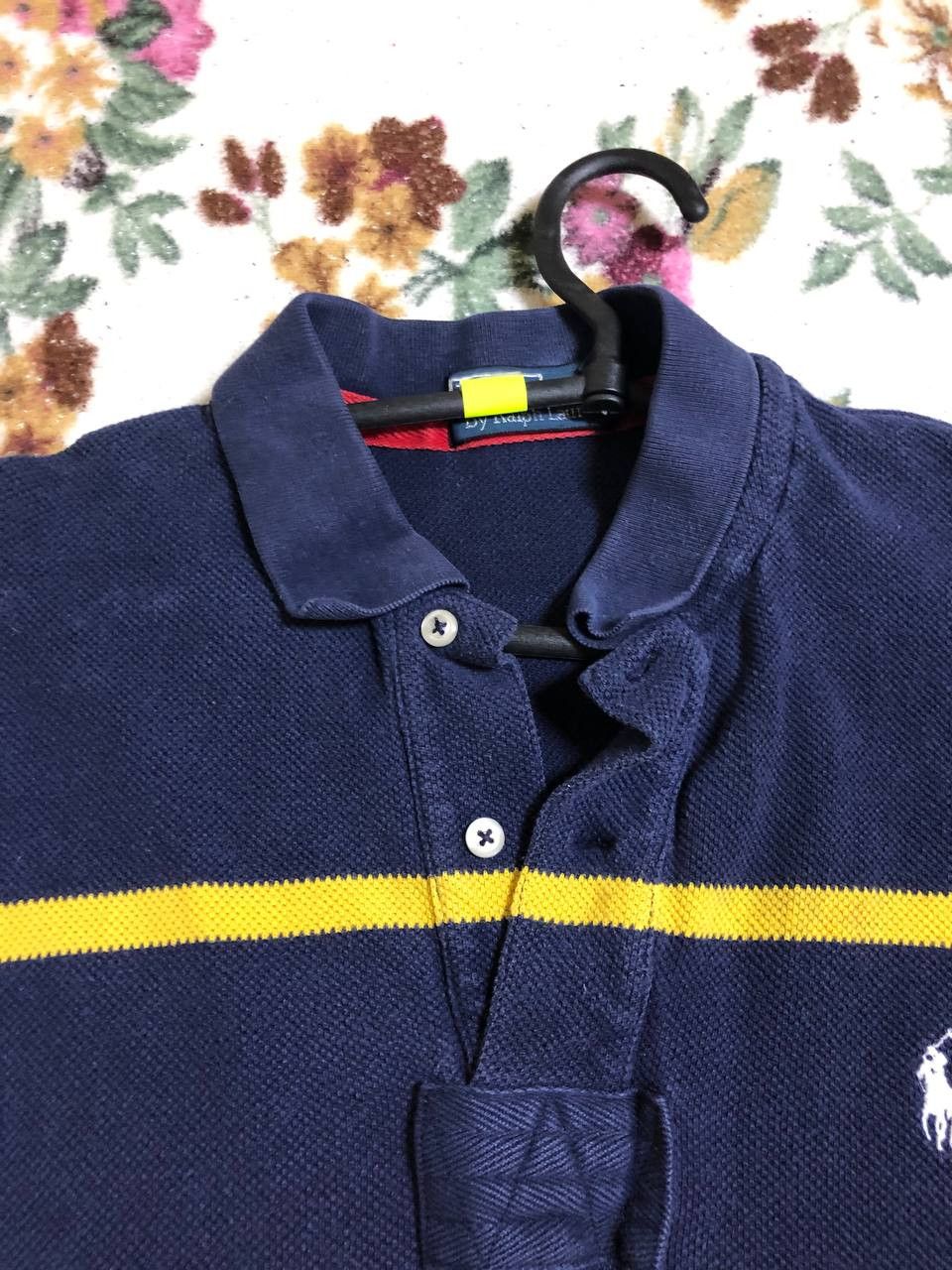 Polo Ralph Lauren Vintage Y2K Polo Ralph Lauren Stripped Polo Tee Size US M / EU 48-50 / 2 - 2 Thumbnail