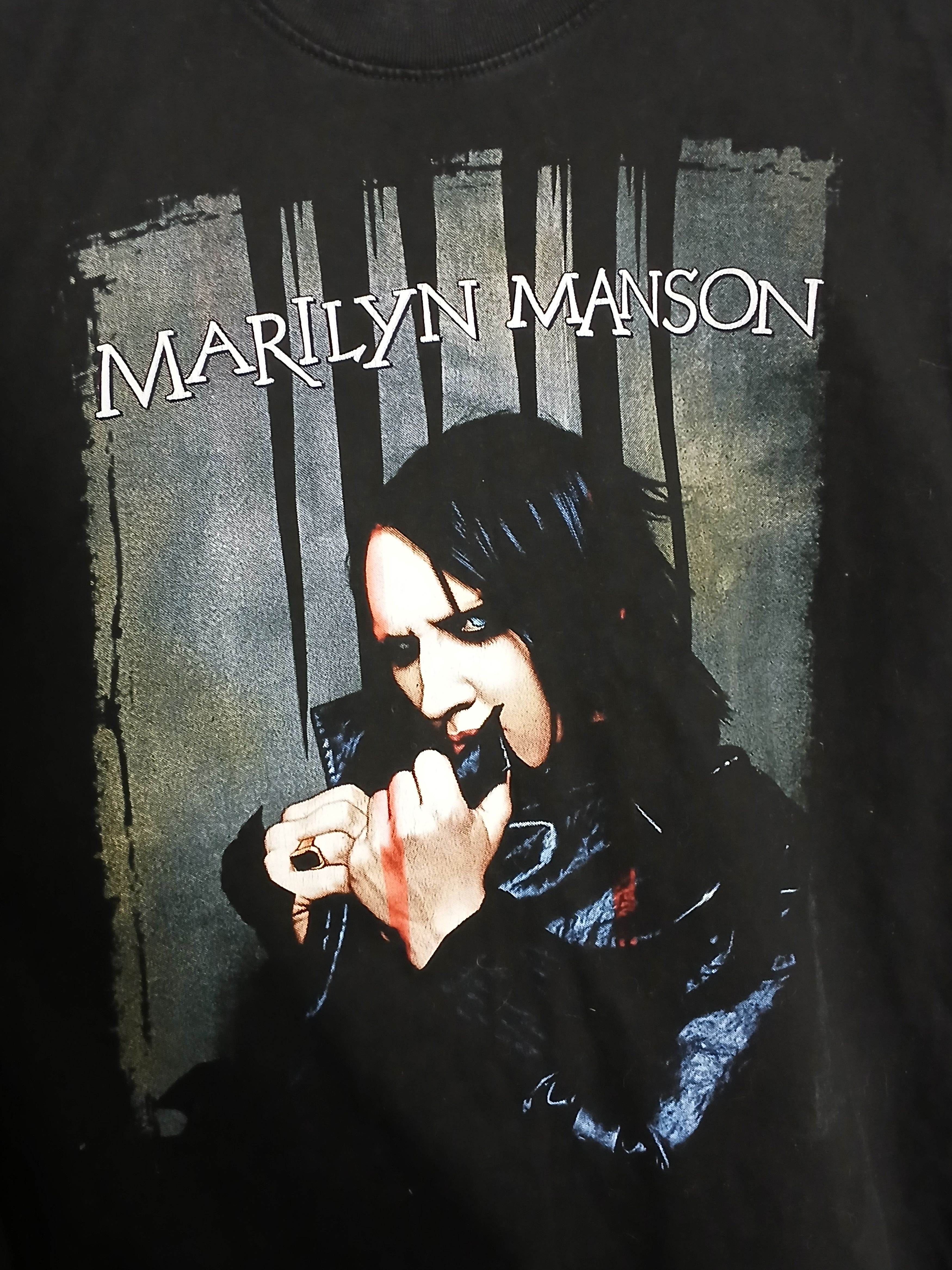 Band Tees × Marilyn Manson Marilyn Manson T-Shirt Size US M / EU 48-50 / 2 - 3 Thumbnail