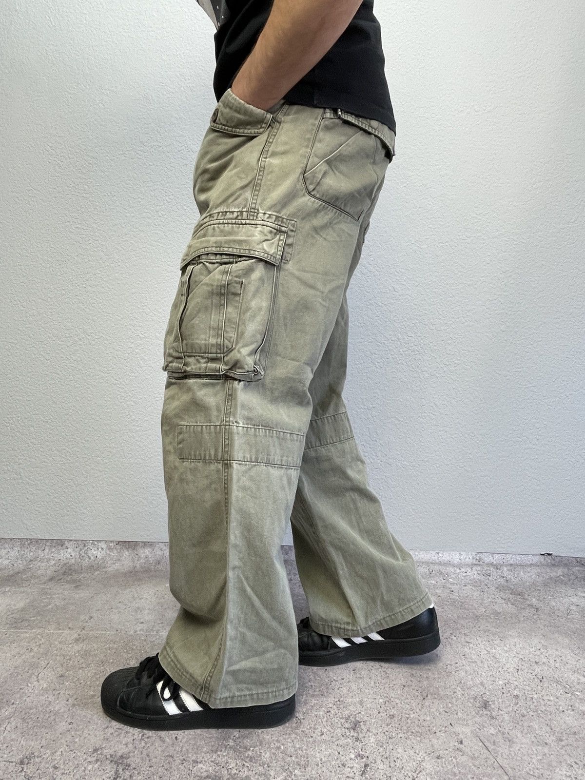 G-Star Vintage Junya Watanabe Balenciaga Style Bondage Cargo Pants Size US 34 / EU 50 - 3 Thumbnail