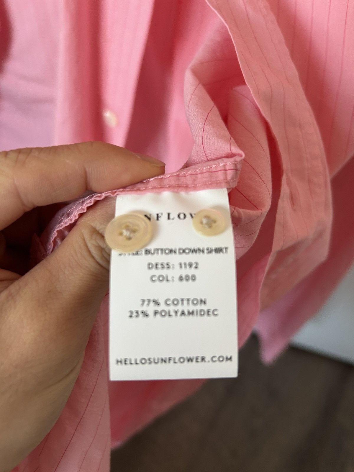 Sunflower Sunflower Pink Stripe Button Down Shirt Size US S / EU 44-46 / 1 - 5 Thumbnail