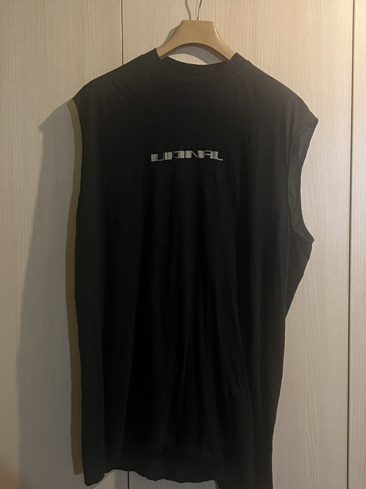 Rick Owens Rick Owens Strobe Urinal Sleeveless Tarp tee/Tank top Size US XL / EU 56 / 4 - 4 Thumbnail
