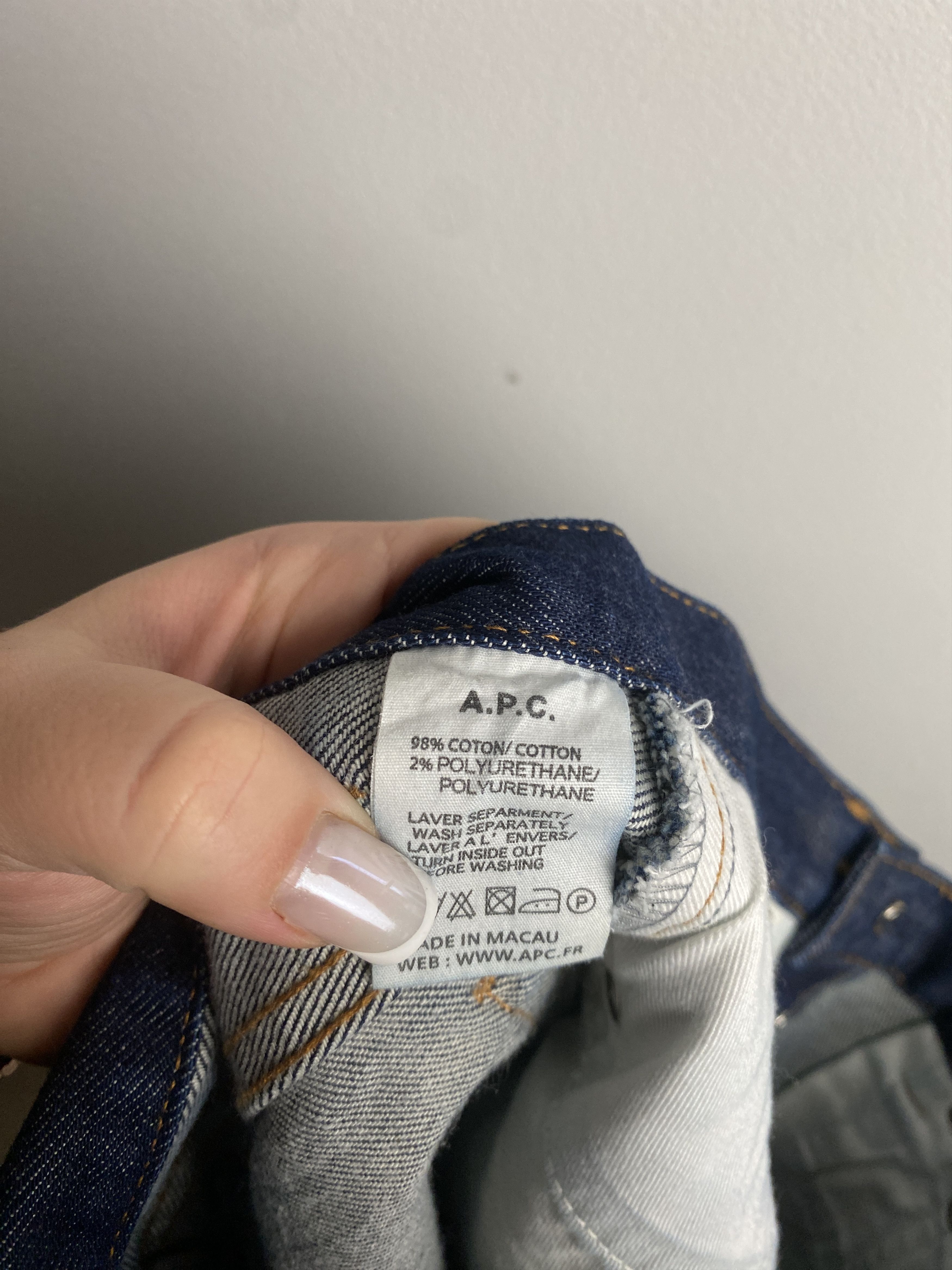 A.P.C. A.P.C. Petit Standard Jean Droit Etroit denim jeans pants Size 29" - 5 Thumbnail