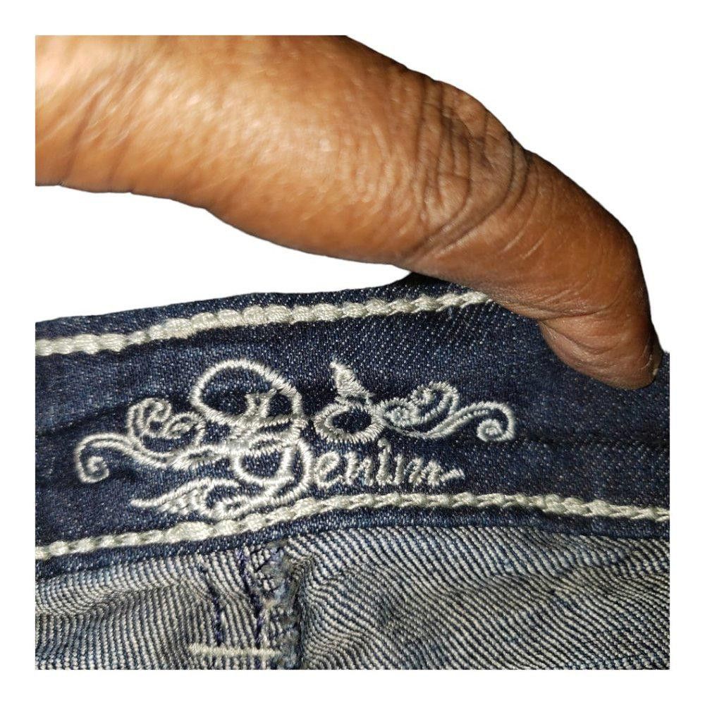Designer CT145 Do Denim Knee Length Jeans Size 3 Size 30" / US 8 / IT 44 - 3 Thumbnail