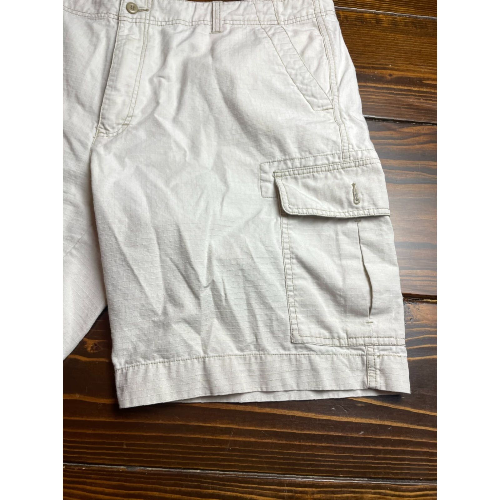 Vintage Woolrich Shorts Men 38 Cargo Pockets Tan Brown Cargo Short Regular Pockets Men Vintage No N/A Size US 38 / EU 54 - 3 Thumbnail