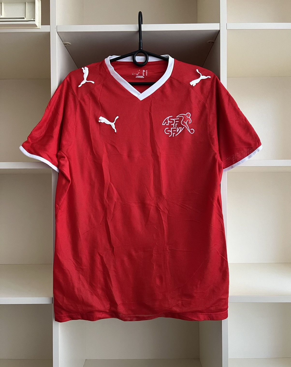 Puma Puma Switzerland Jersey Football Soccer Size US S / EU 44-46 / 1 - 1 Thumbnail