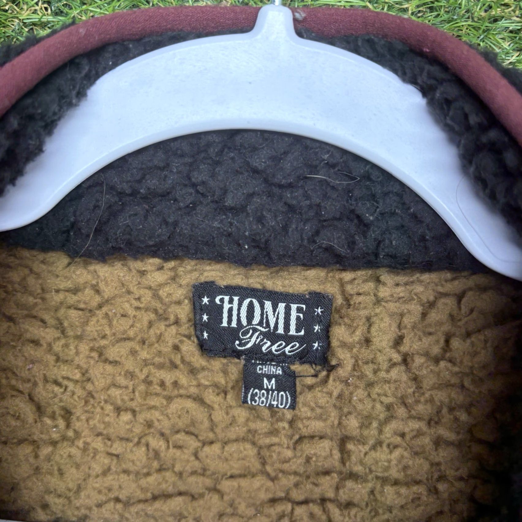 Vintage Home Free Mens Sweater Pullover Mock Neck Long Sleeve Fleece Geometric Logo Brown Size M Size US M / EU 48-50 / 2 - 7 Thumbnail