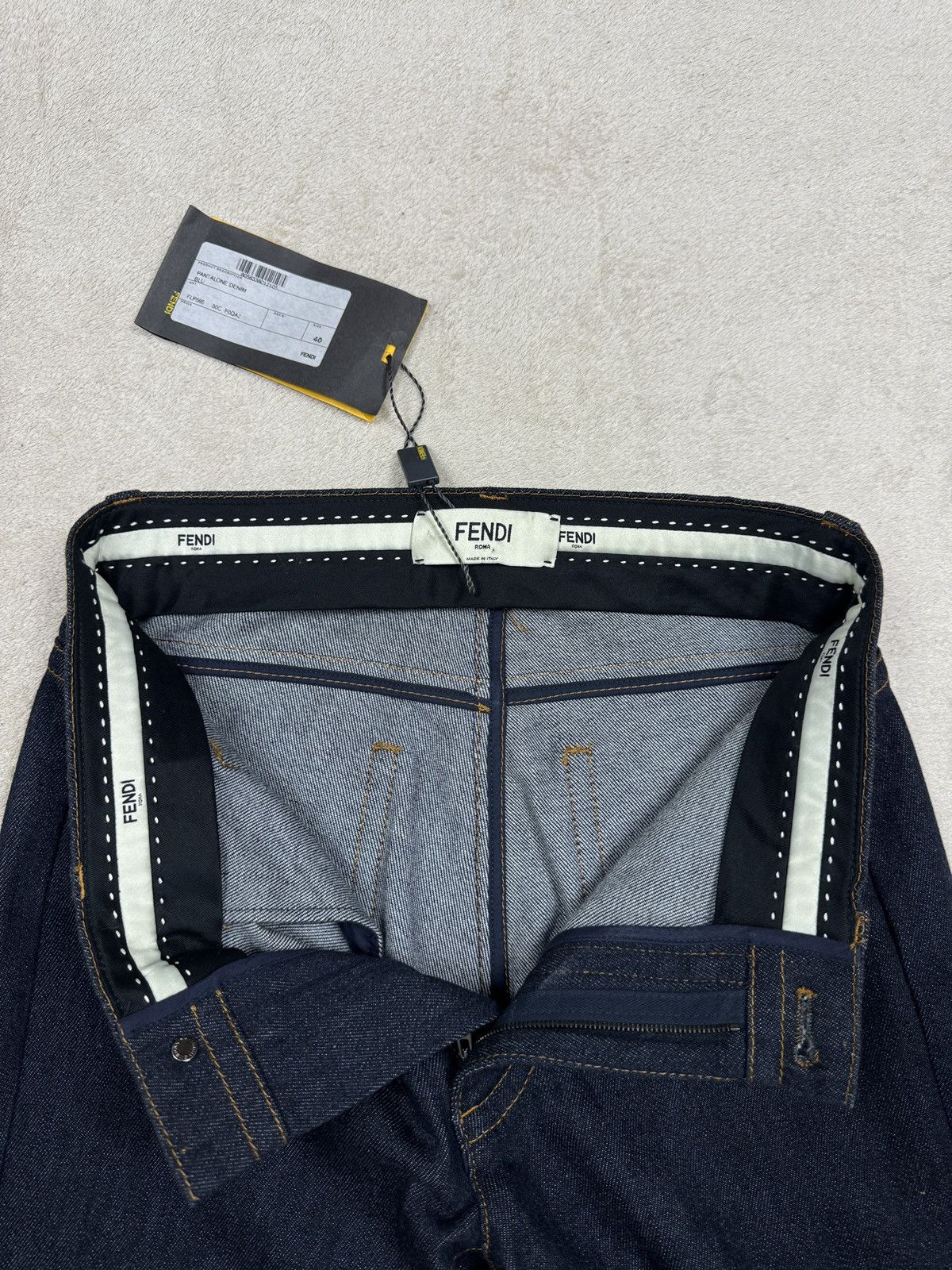 Fendi Fendi Fur Jeans Fall RTW 2015 $3750 MSRP Size 27" / US 4 / IT 40 - 11 Thumbnail