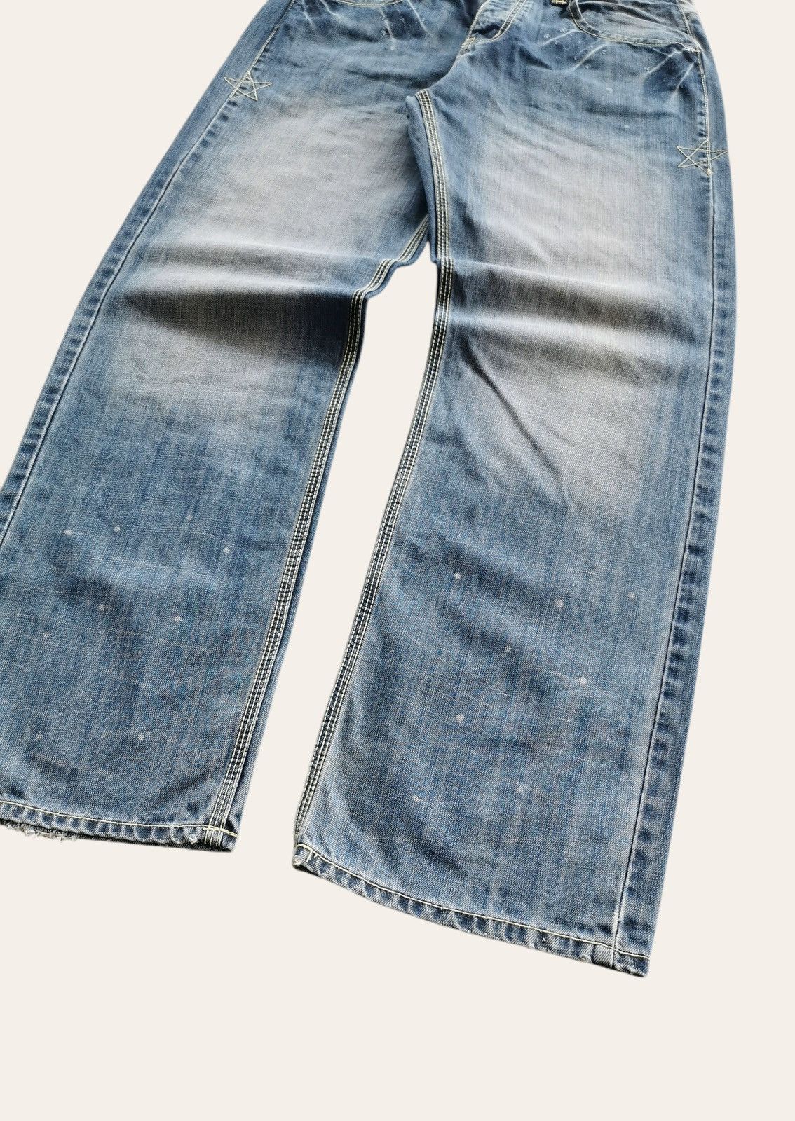 Hysteric Glamour Baggy Denim Jeans Real B Voice Size US 34 / EU 50 - 3 Thumbnail