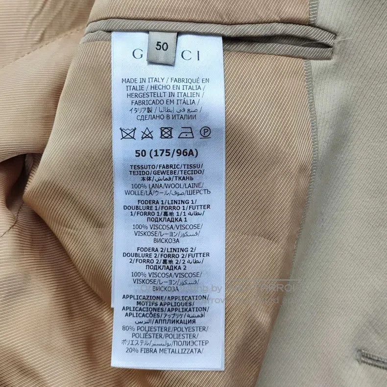 Gucci gucci Off-white suit Size 50R - 6 Thumbnail