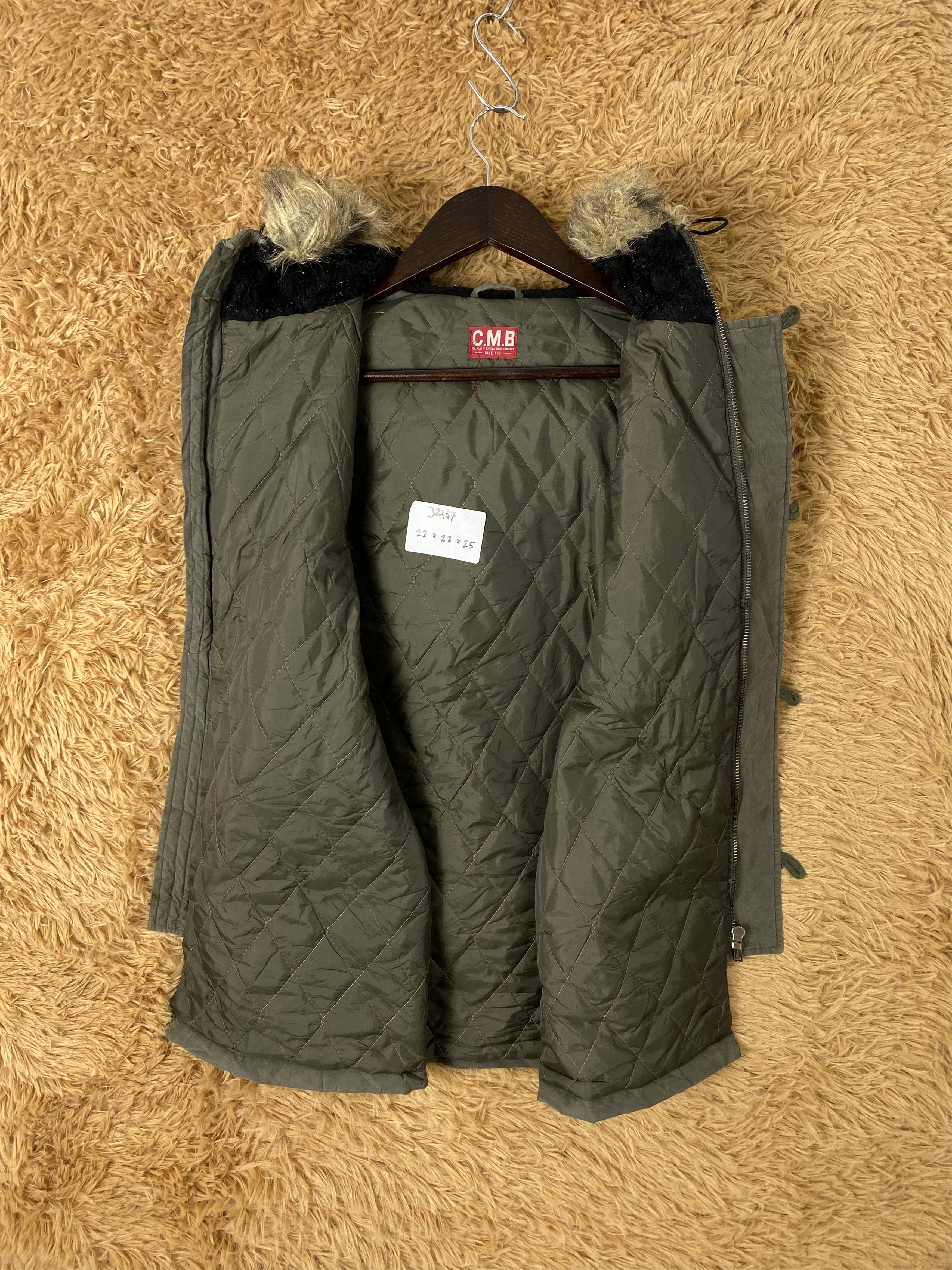 Japanese Brand Vintage C.M.B Hoodie Quilted Lining Jacket J2167 Size US S / EU 44-46 / 1 - 7 Thumbnail