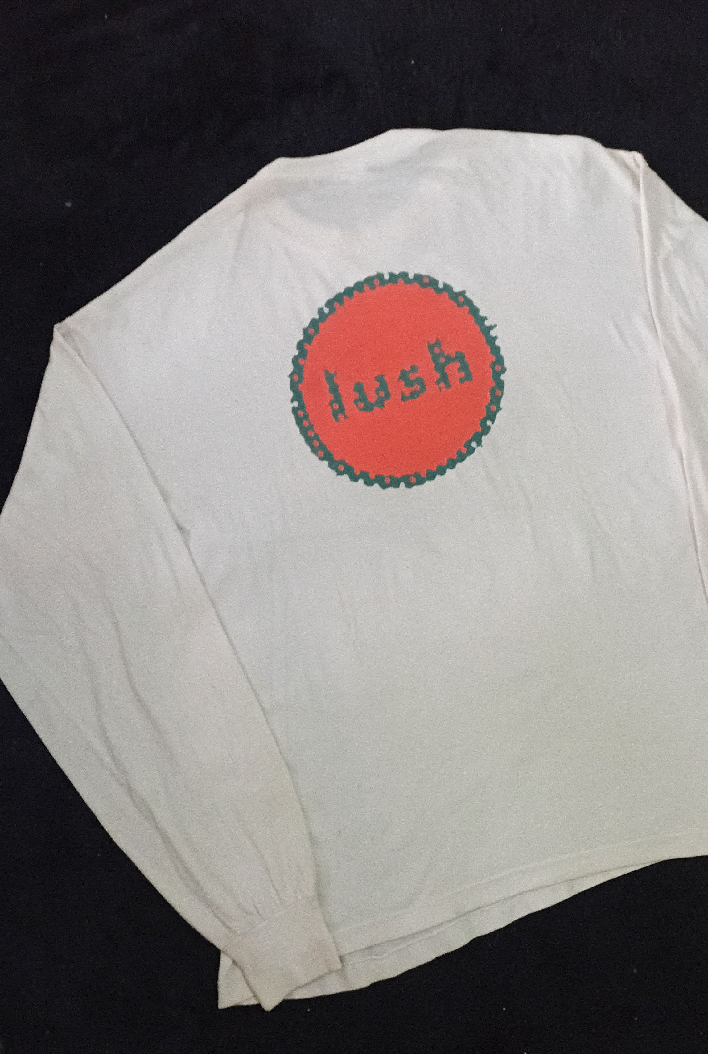 Band Tees 1991 LUSH Spooky Long Sleeve Vintage T-shirt Shoegaze Size US XL / EU 56 / 4 - 5 Thumbnail