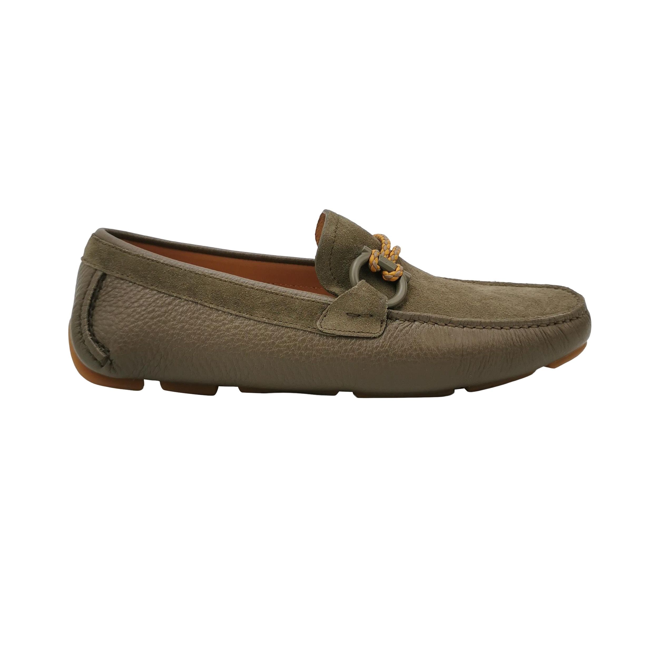 Salvatore Ferragamo Salvatore Ferragamo Gancini Suede Loafers US 6.5 Size US 6 / EU 39 - 1 Thumbnail