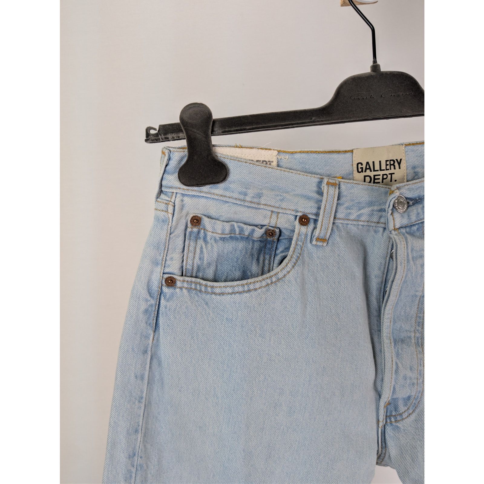 Gallery Dept. o1rshd1 Indigo Denim Jeans in Light Blue Size US 28 / EU 44 - 6 Thumbnail