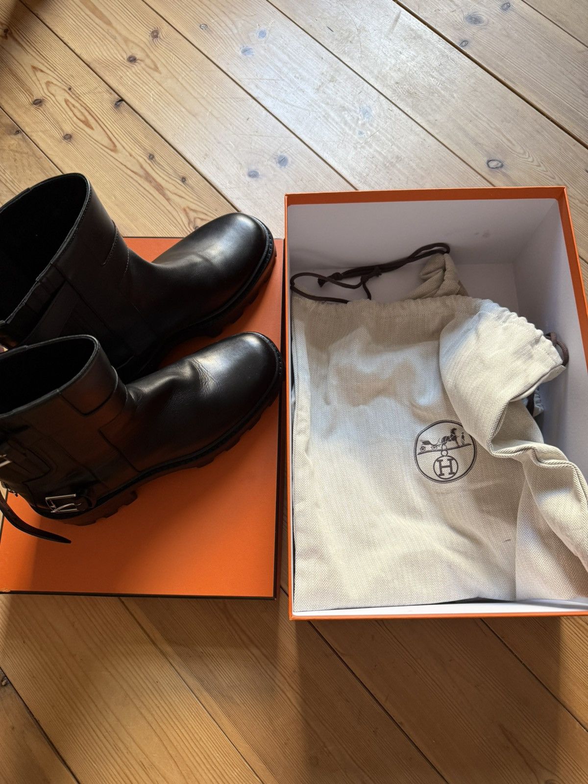 Hermes New Hermes Boots Size US 9 / IT 39 - 2 Thumbnail