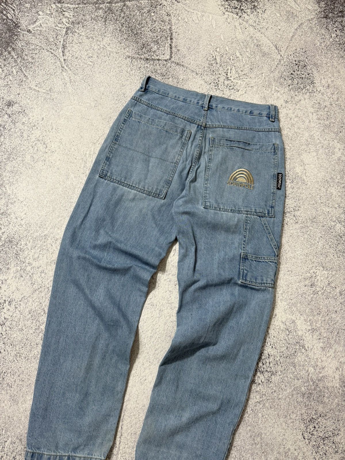 JNCO × Southpole Crazy Vintage Y2K Southpole Baggy Jeans Skater RAP JNCO Size US 34 / EU 50 - 3 Thumbnail