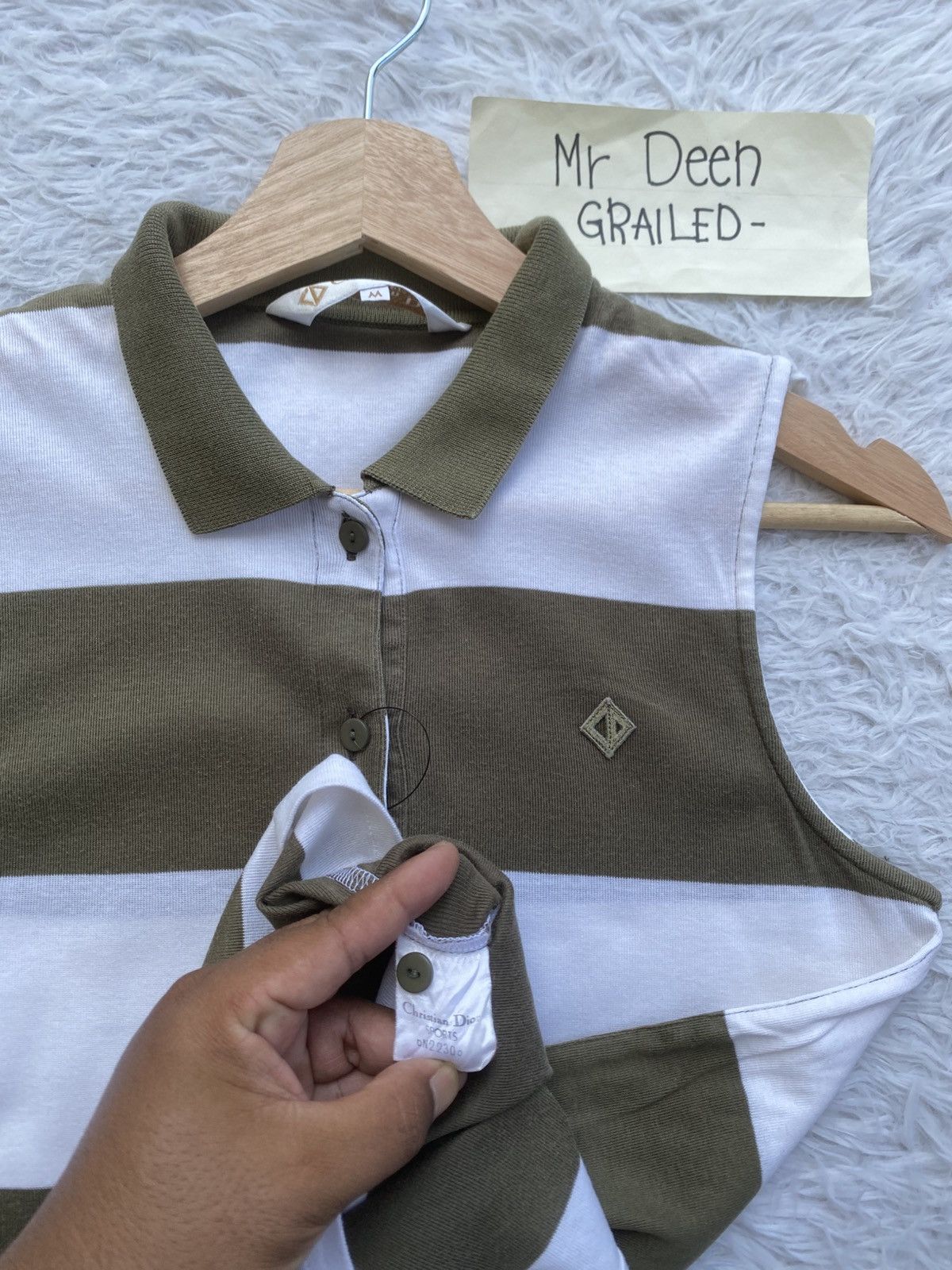 Christian Dior Monsieur Rare Christian Dior Sports Stripes Sleeveless Top Size M / US 6-8 / IT 42-44 - 11 Thumbnail