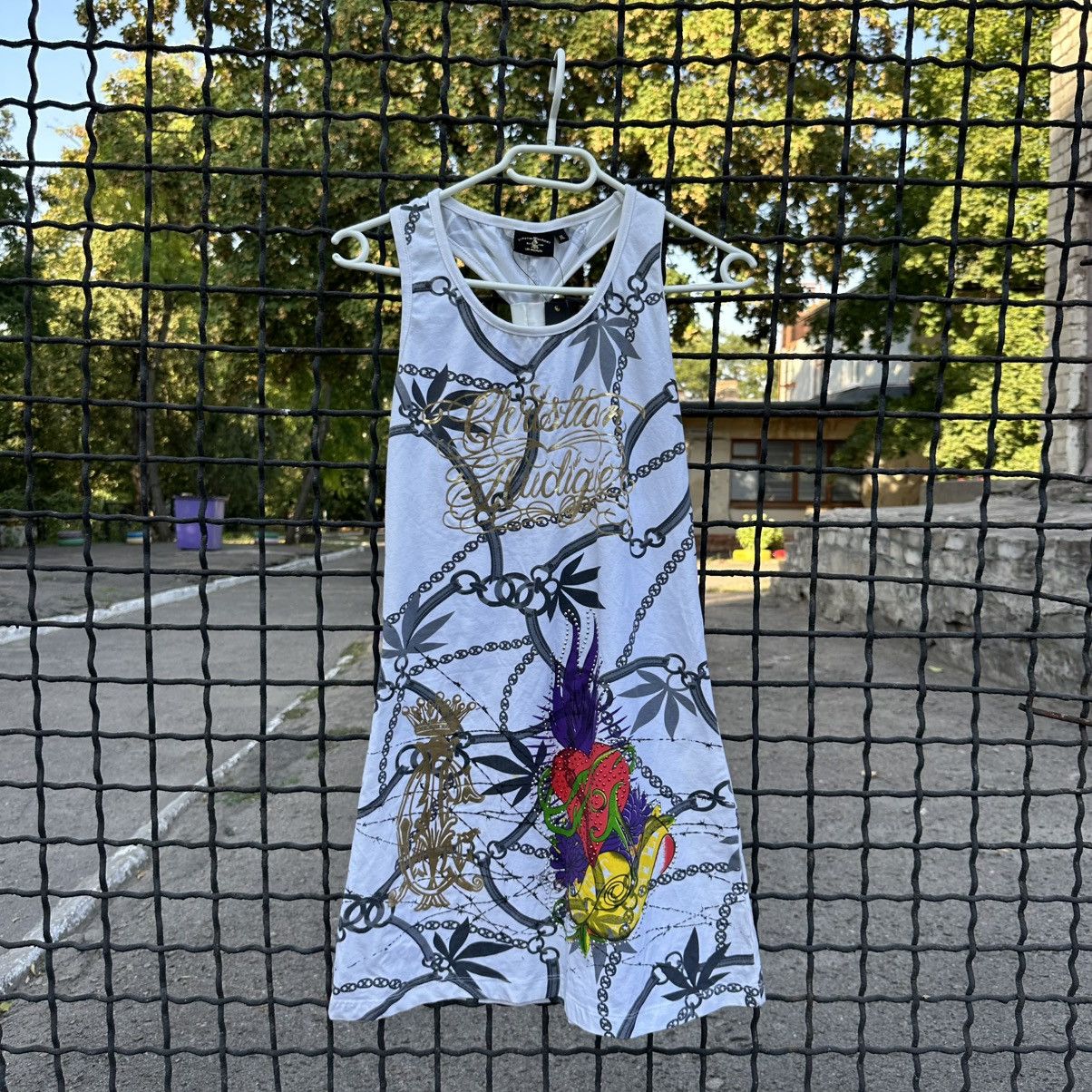 Christian Audigier ❗️NWT❗️Christian Audigier Mini Dress Size XL / US 12-14 / IT 48-50 - 2 Thumbnail