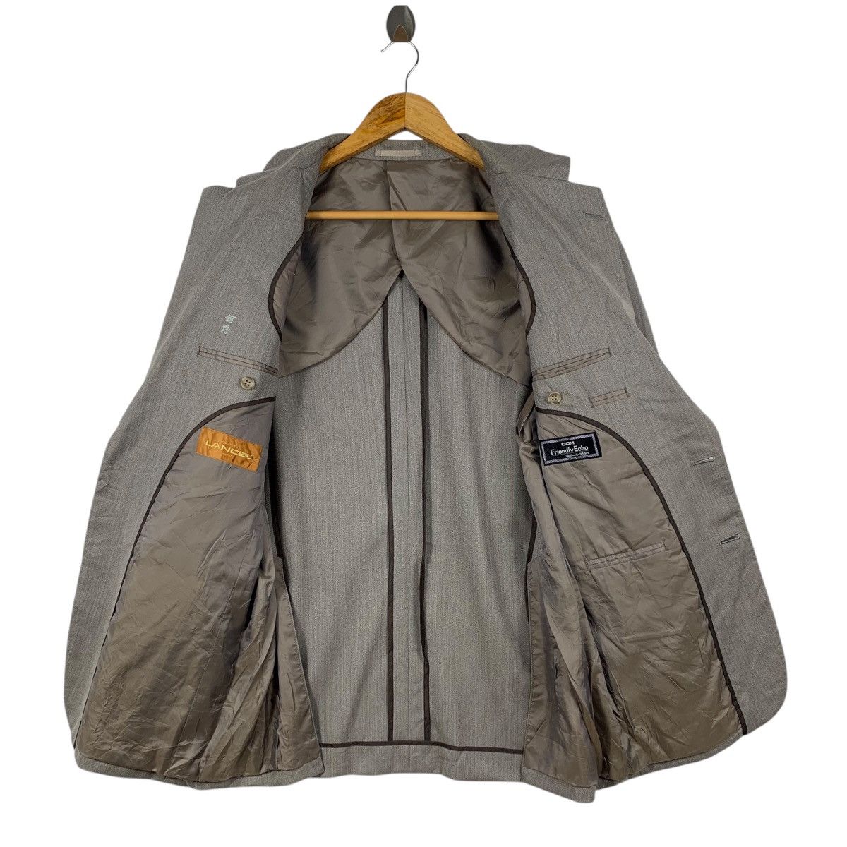 Japanese Brand × Lancel × Vintage Vintage LANCEL Japanese Brand Designer Blazer Coat Jacket Size US L / EU 52-54 / 3 - 3 Thumbnail