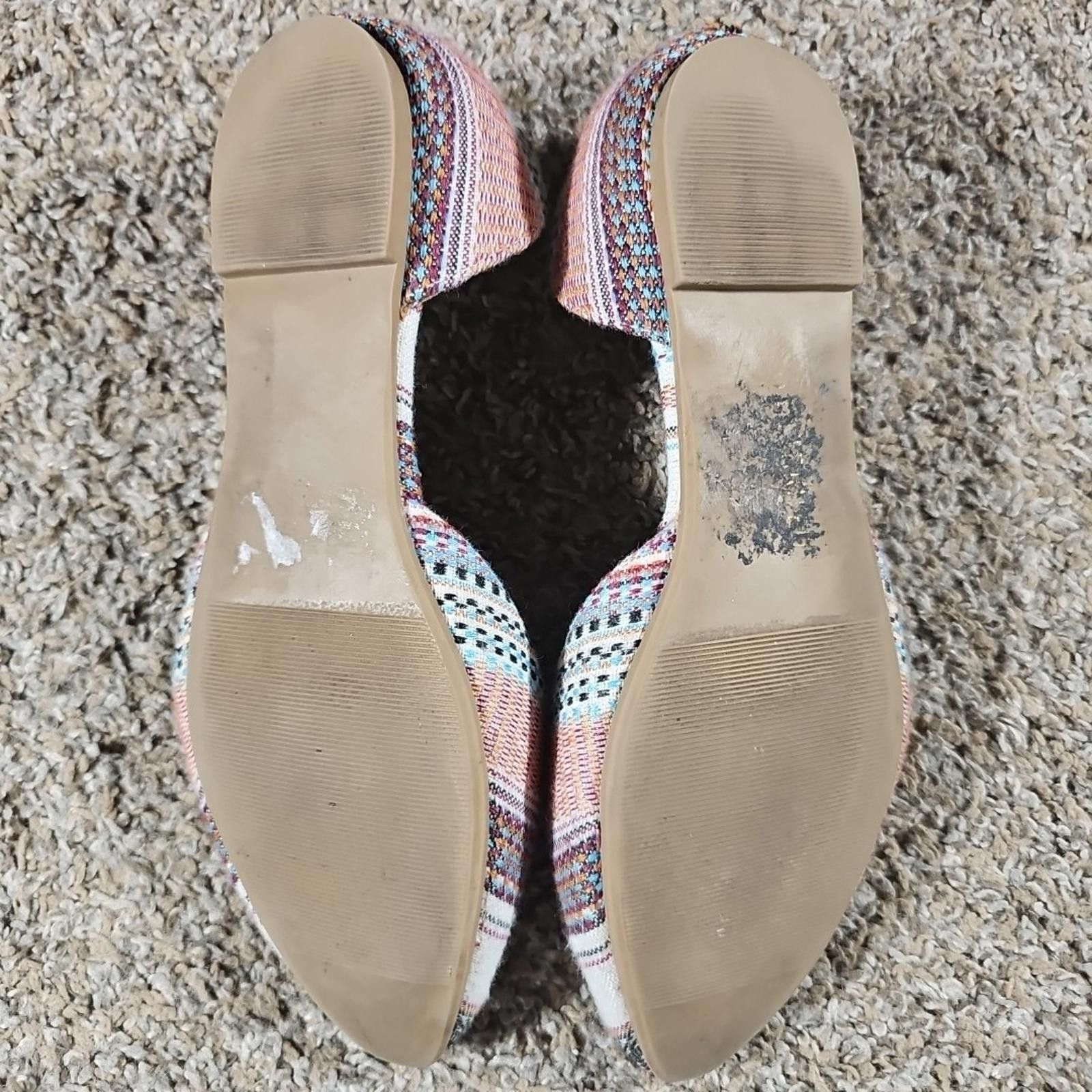 Restricted Restricted Womens Ballet Flats 7.5 Boho Casual Travel Shoes Size US 7.5 / IT 37.5 - 6 Thumbnail