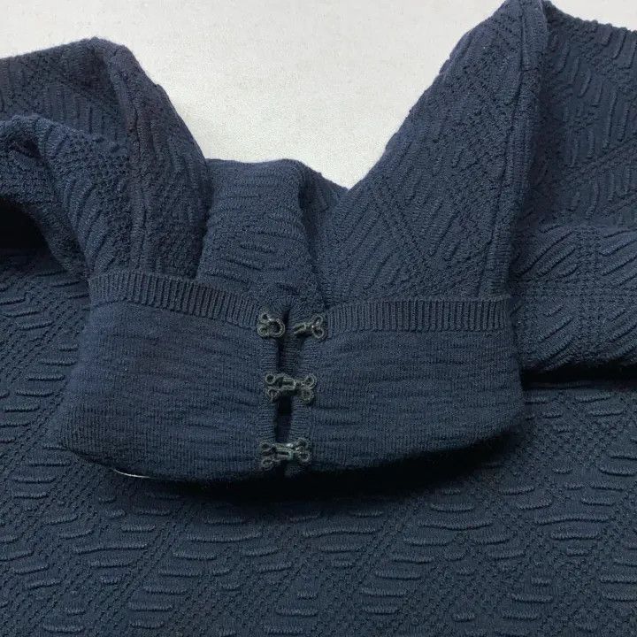 Fendi Fendi Blue High Neck Long Sleeve Dress -2507 Size L / US 10 / IT 46 - 6 Thumbnail