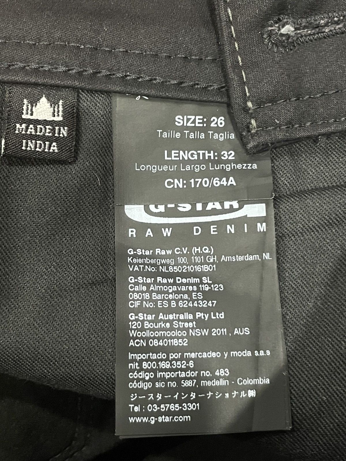 G-Star G-Star Raw Skinny Jeans Size 30" / US 8 / IT 44 - 5 Thumbnail