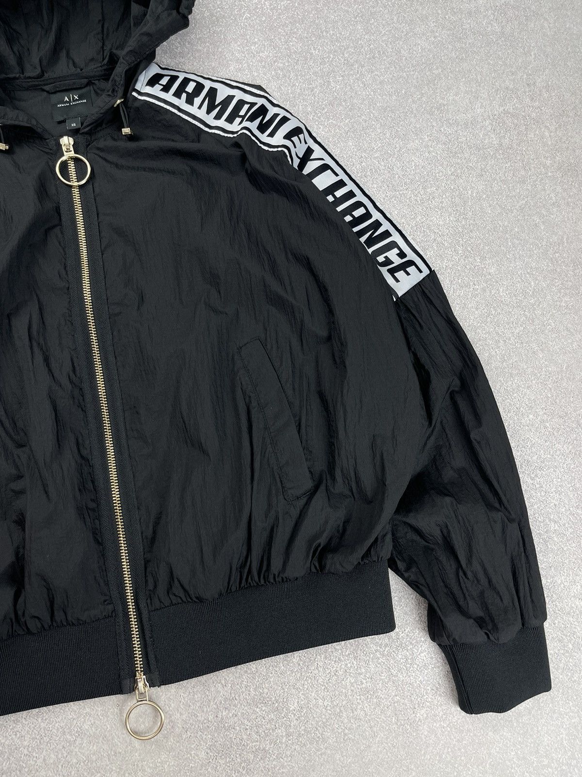 Armani Exchange Armani Exchange Nylon Windbreaker Jacket Women’s Size Xs Size XS / US 0-2 / IT 36-38 - 2 Thumbnail
