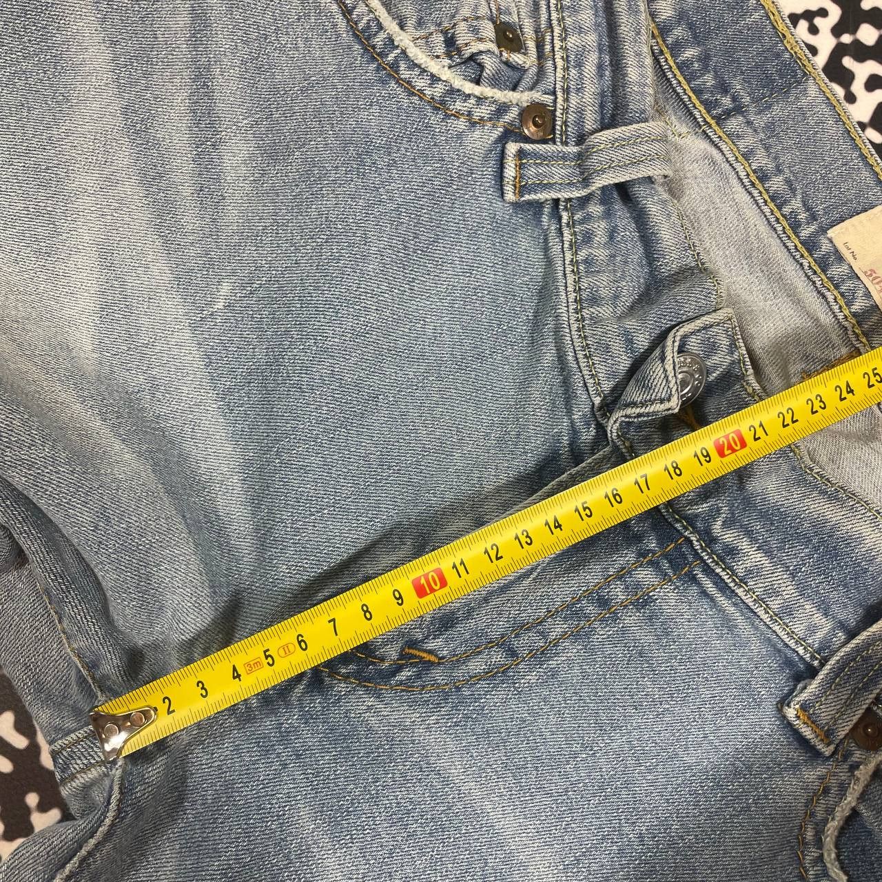 Levi's Vintage Clothing Vintage Y2K Levis 504 Flared Denim Jeans Retro 90s Style Size 30" / US 8 / IT 44 - 20 Thumbnail