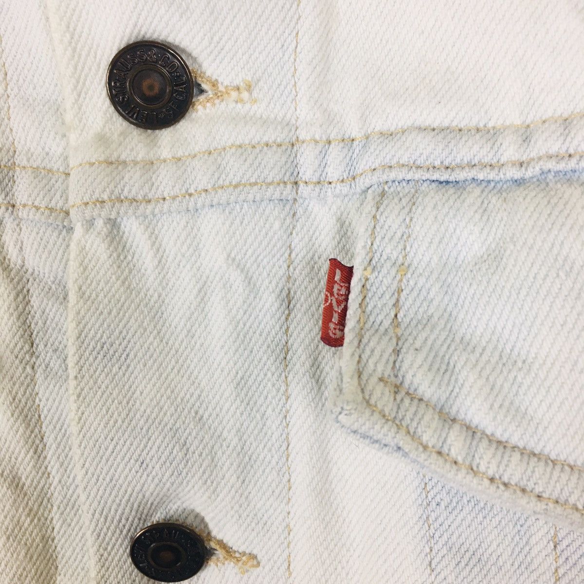 Levi's Vintage Y2K Levis Trucker Jacket Size US M / EU 48-50 / 2 - 6 Thumbnail