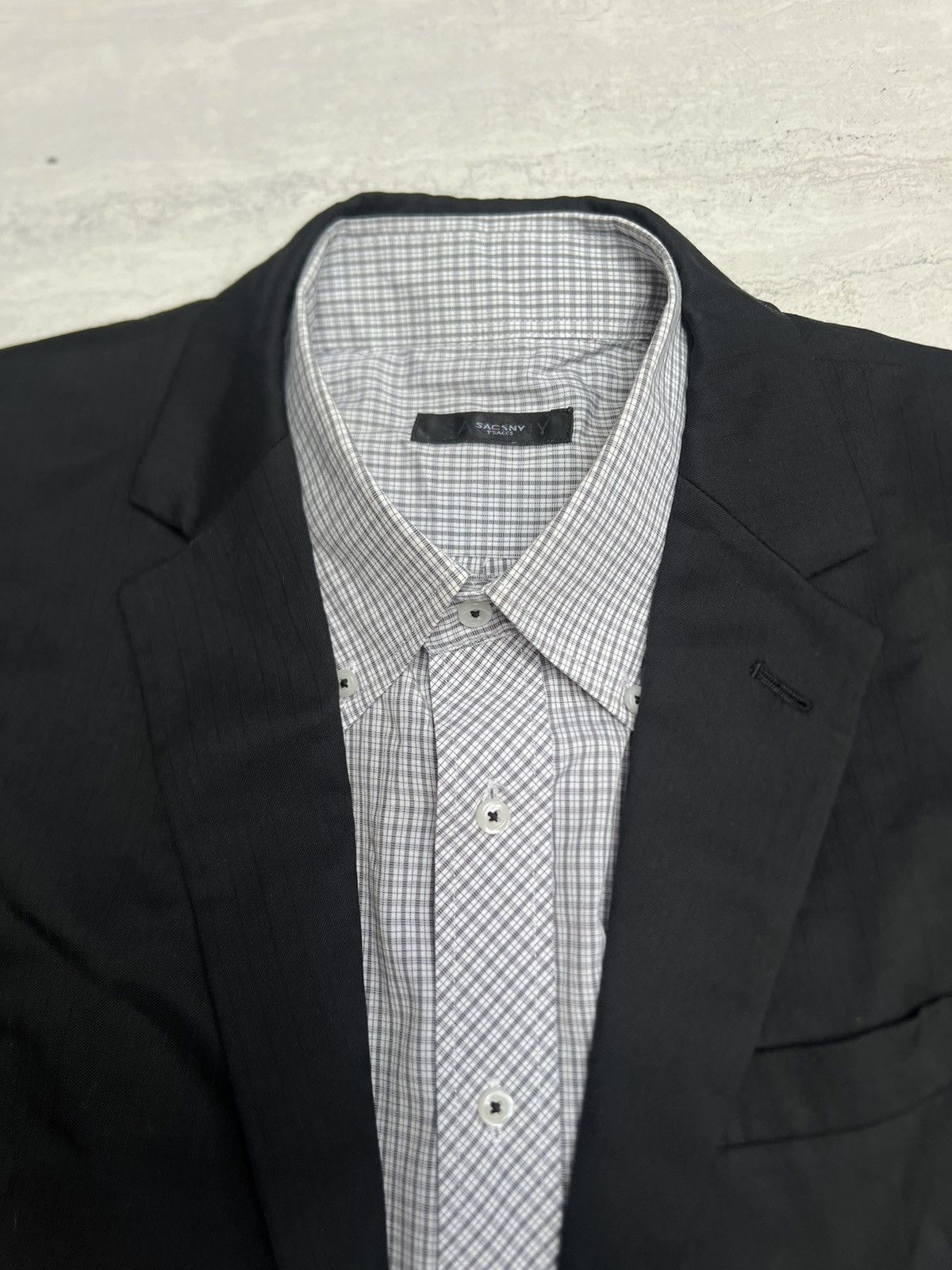 Yohji Yamamoto SACSNY Y’SACCS Yohji Yamamoto Shirt Blazers Size 52L - 4 Thumbnail