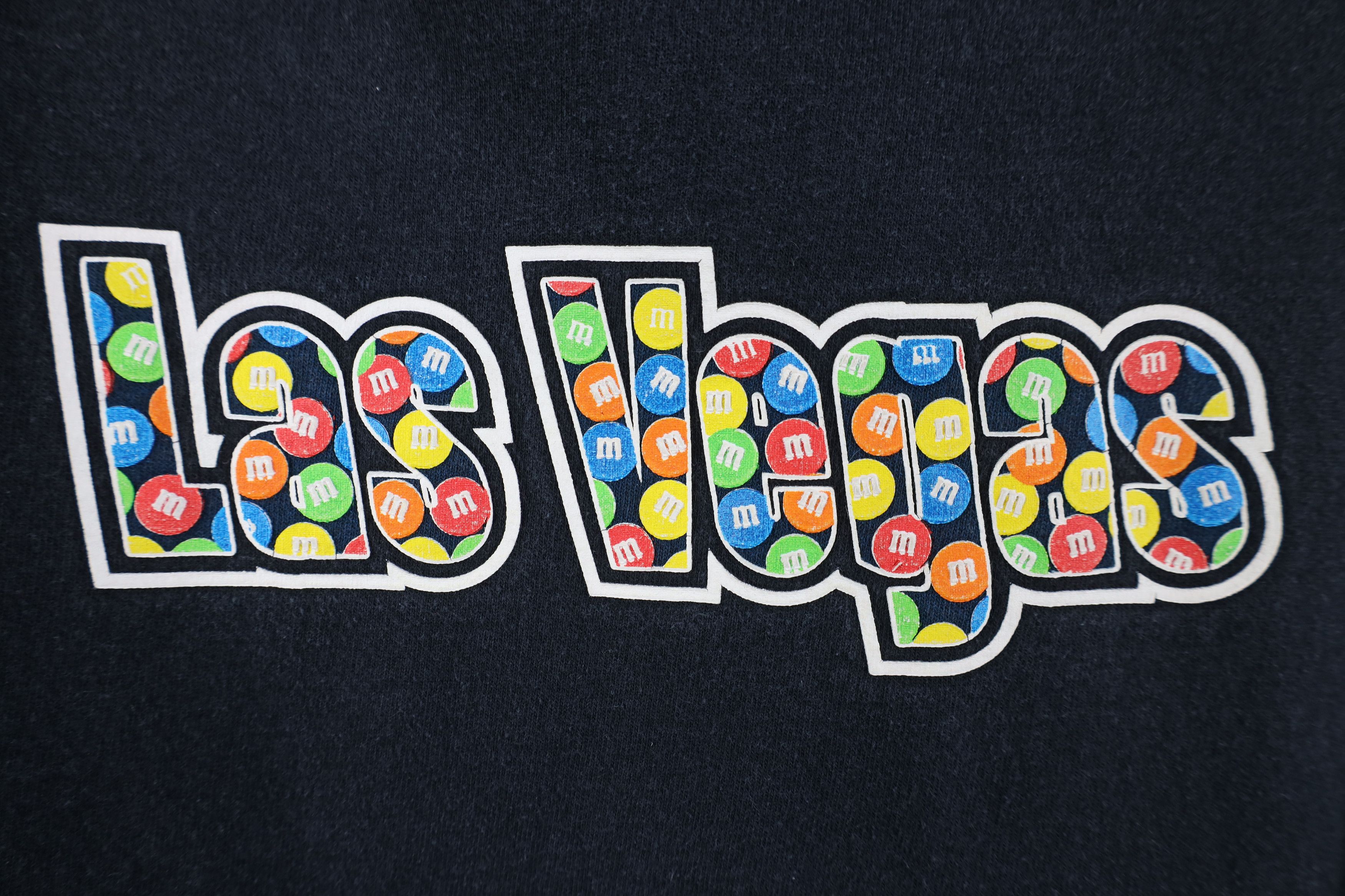 Vintage Vintage Mars Candy M&Ms Baggy Las Vegas Hoodie Black Size S / US 4 / IT 40 - 4 Thumbnail