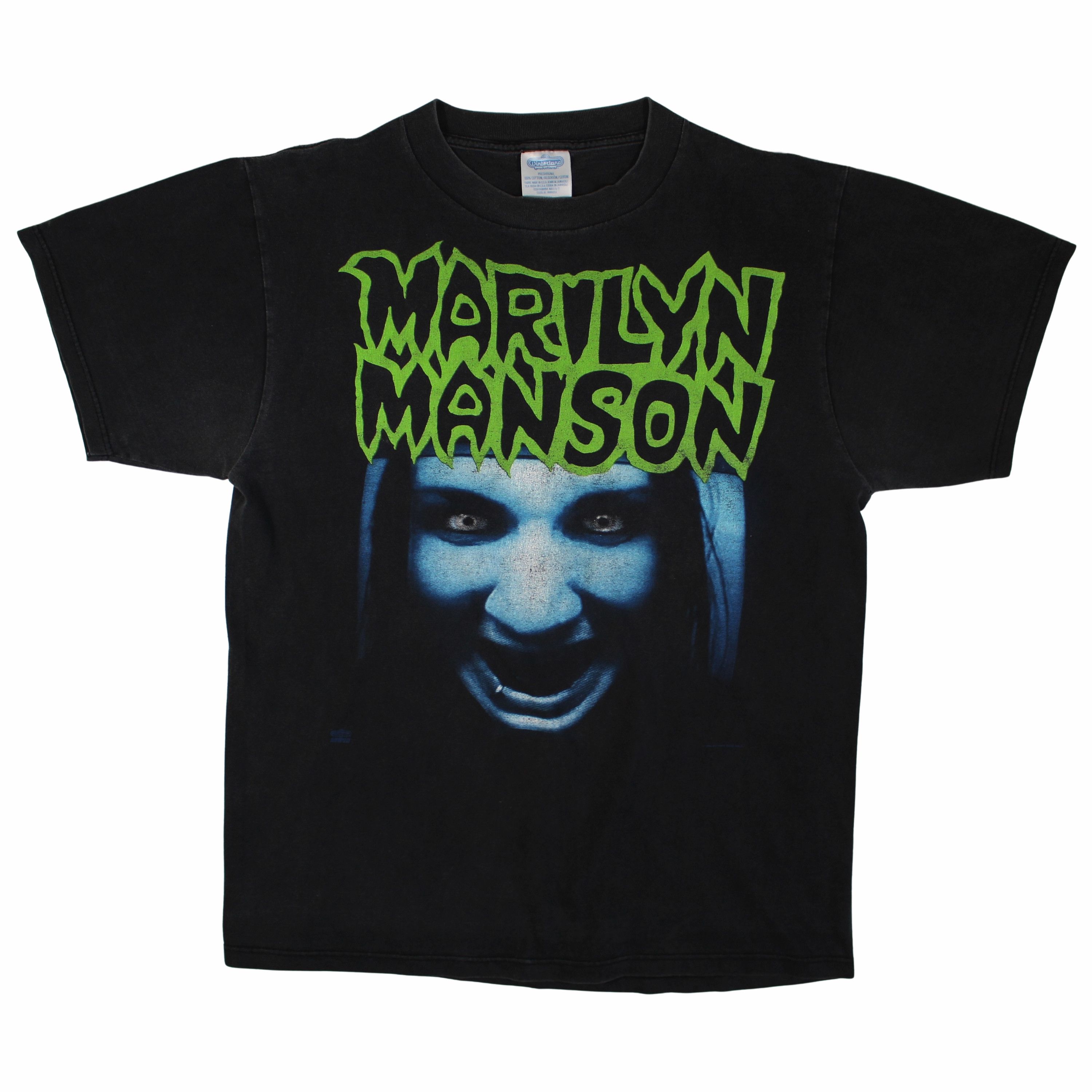 Vintage 1994 Marilyn Manson This Is Your World T-Shirt Size US L / EU 52-54 / 3 - 1 Thumbnail