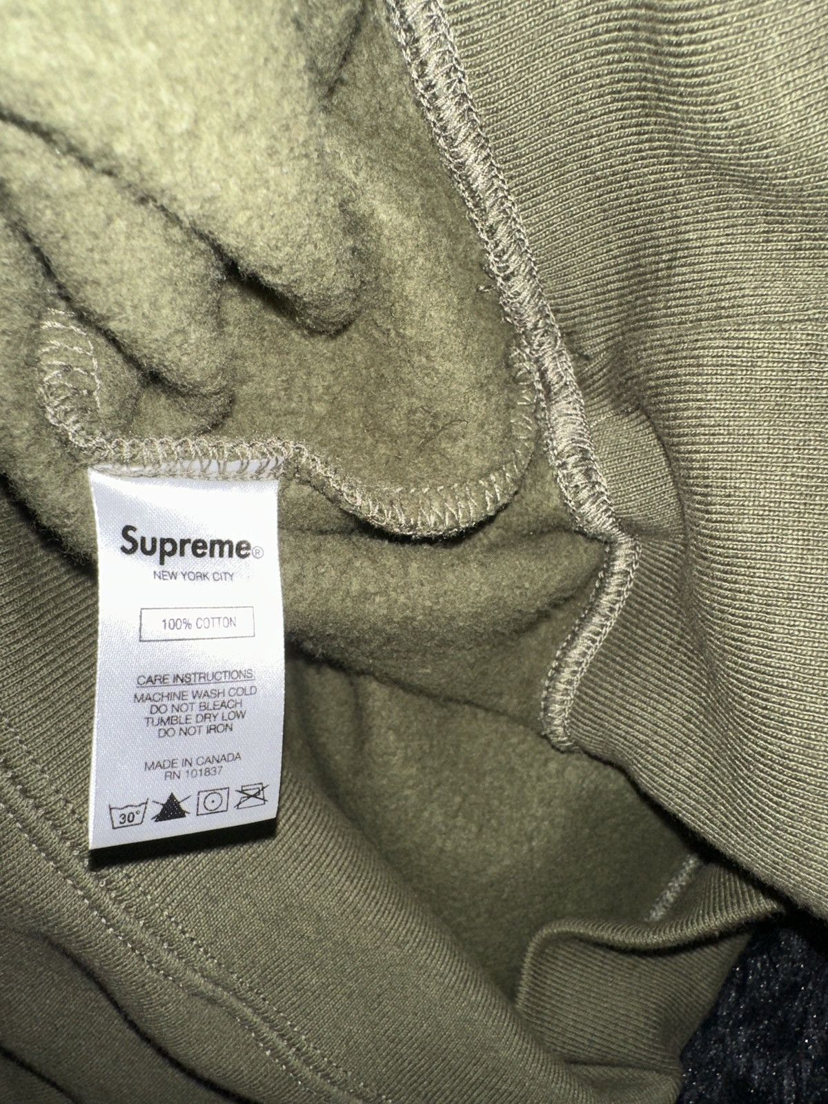 Supreme × Timberland SUPREME®/TIMBERLAND® CREWNECK Size US M / EU 48-50 / 2 - 4 Thumbnail