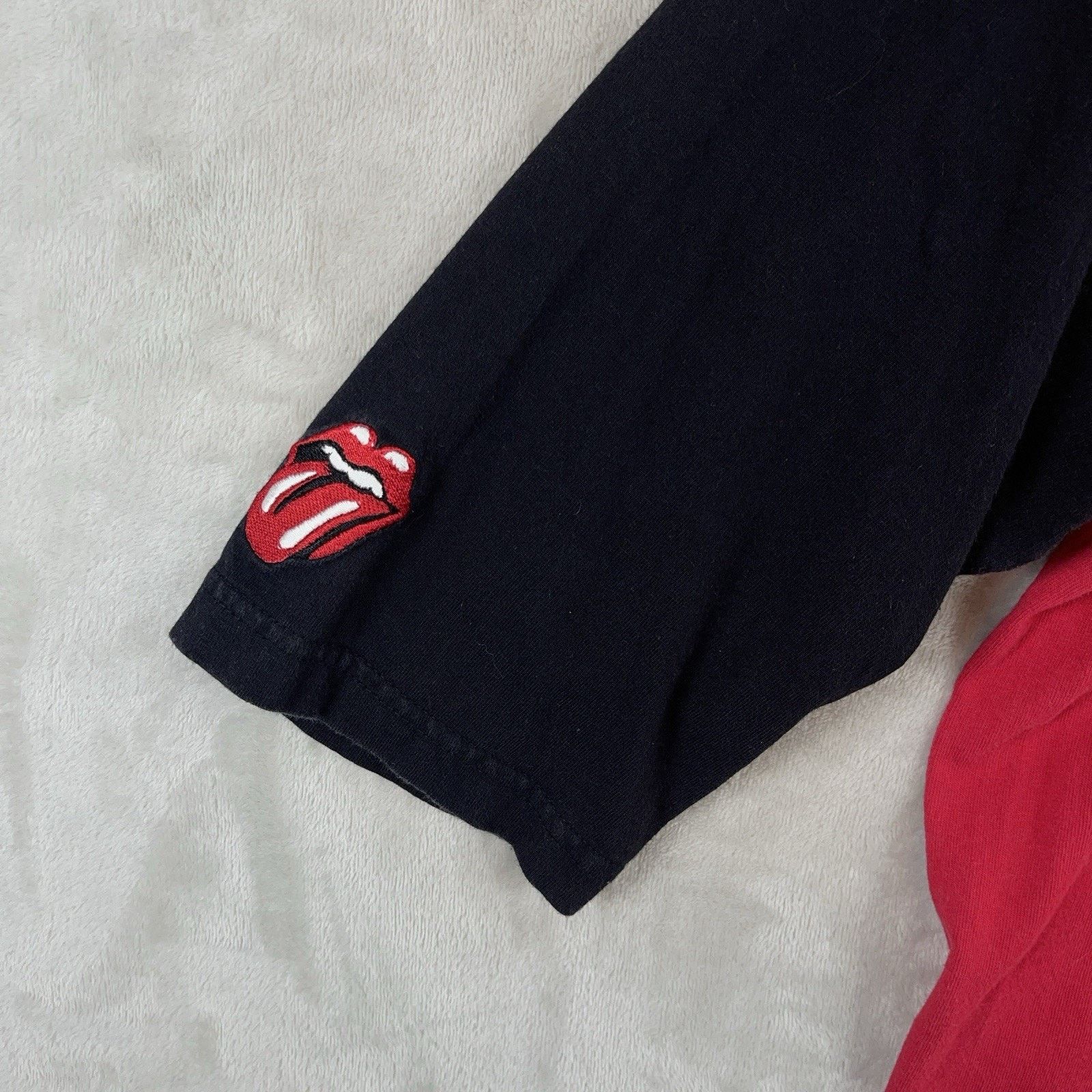 Vintage Rolling Stones 2002-03 Licks Tour Raglan Shirt Size L USA Size US L / EU 52-54 / 3 - 2 Thumbnail
