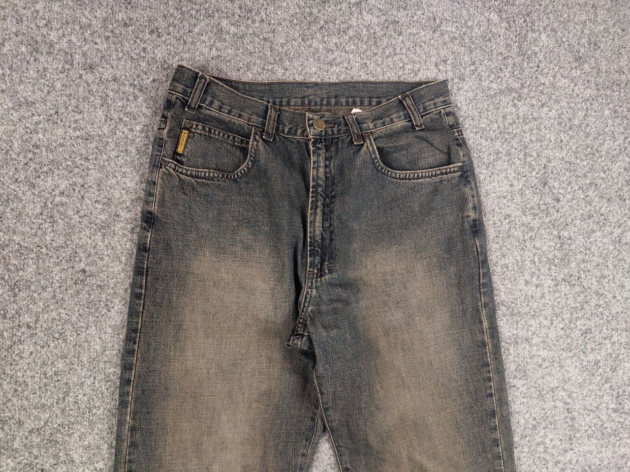 Giorgio Armani Rare Vintage Giorgio Armani Logo Dark Faded Denim Jeans Size US 32 / EU 48 - 8 Thumbnail
