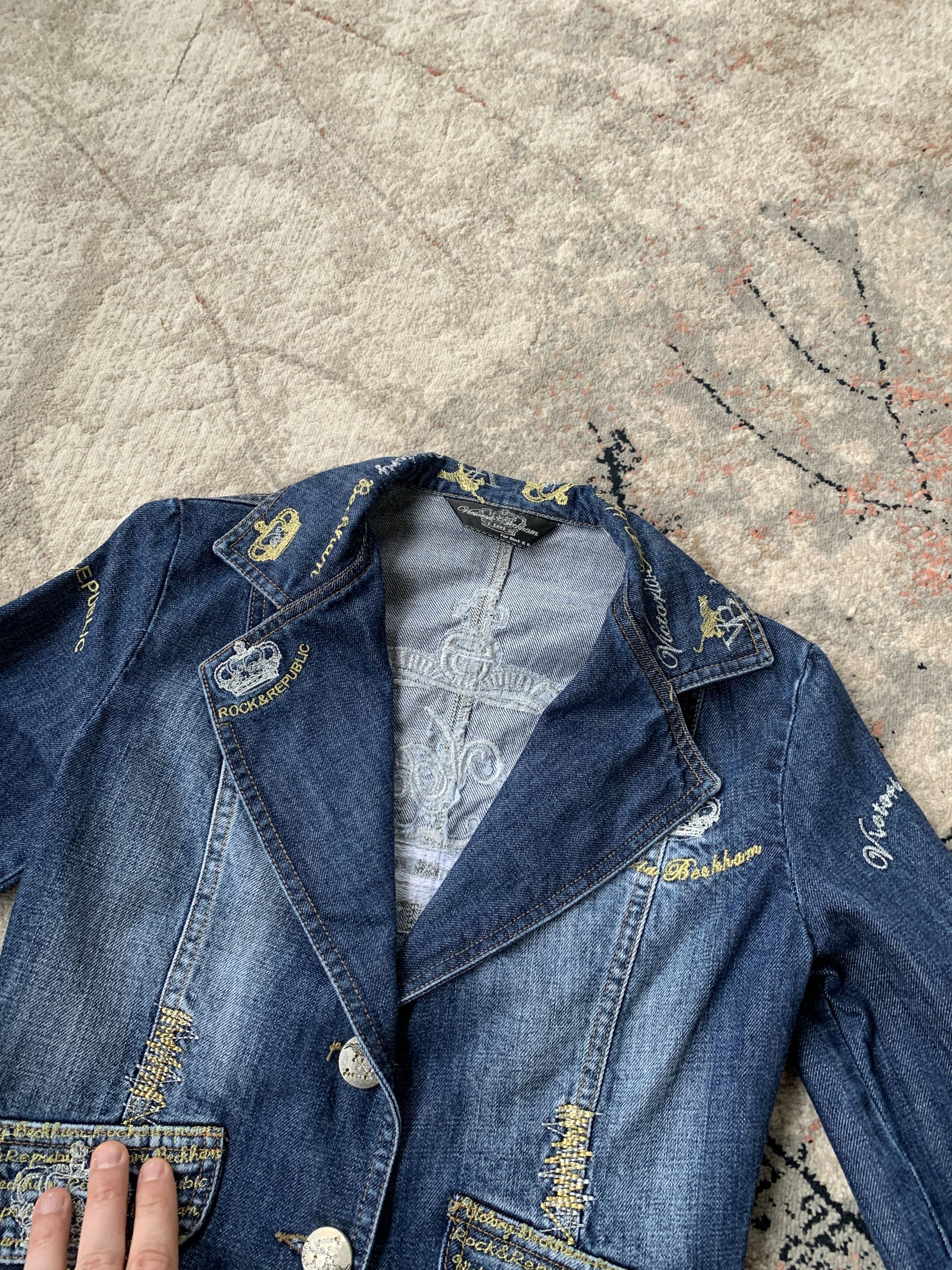 Victoria Beckham Victoria Backham Denim Jacket Size M / US 6-8 / IT 42-44 - 5 Thumbnail