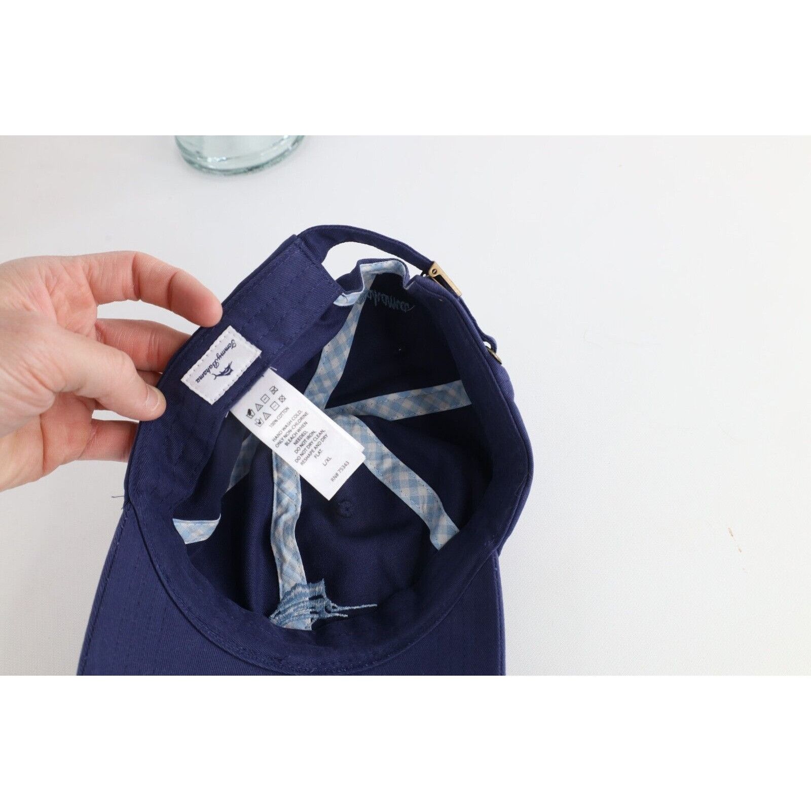 Tommy Bahama × Vintage Vintage Tommy Bahama Marlin Logo Strapback Hat Size ONE SIZE - 7 Thumbnail