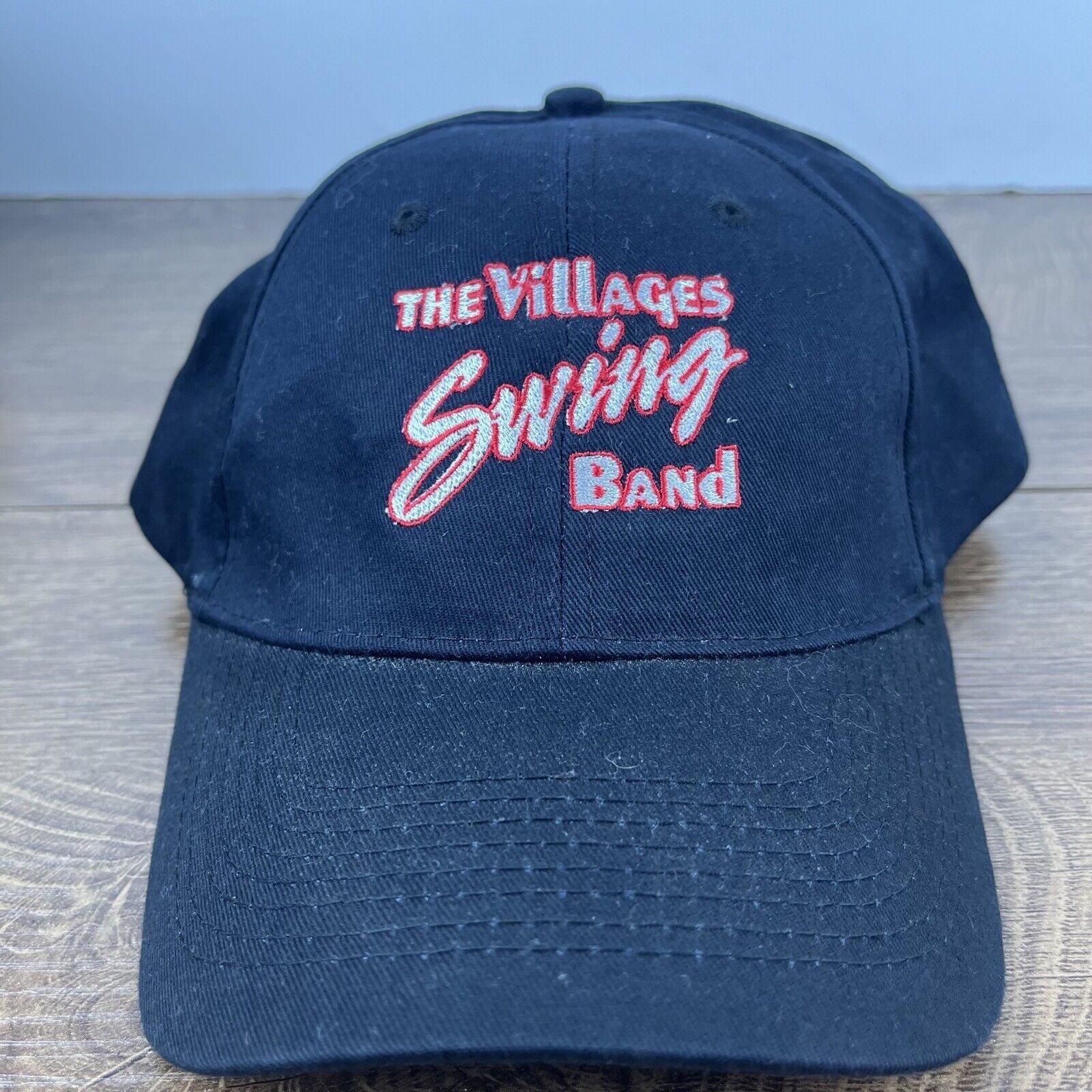 Other The Villages Swing Band Hat Black Cap Adjustable Hat Black A Size ONE SIZE - 1 Thumbnail