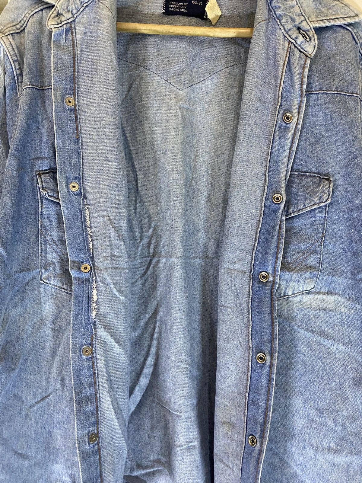 Vintage × Wrangler Vintage Wrangler Wrangler Denim Jacket Size US XL / EU 56 / 4 - 13 Thumbnail