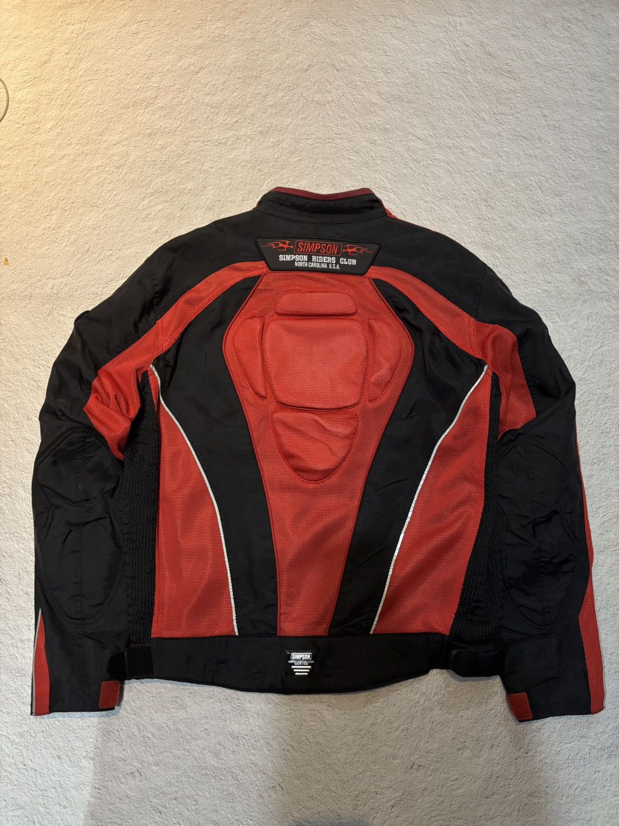 Japanese Brand Simpson racing jacket mesh vintage Size US L / EU 52-54 / 3 - 2 Thumbnail