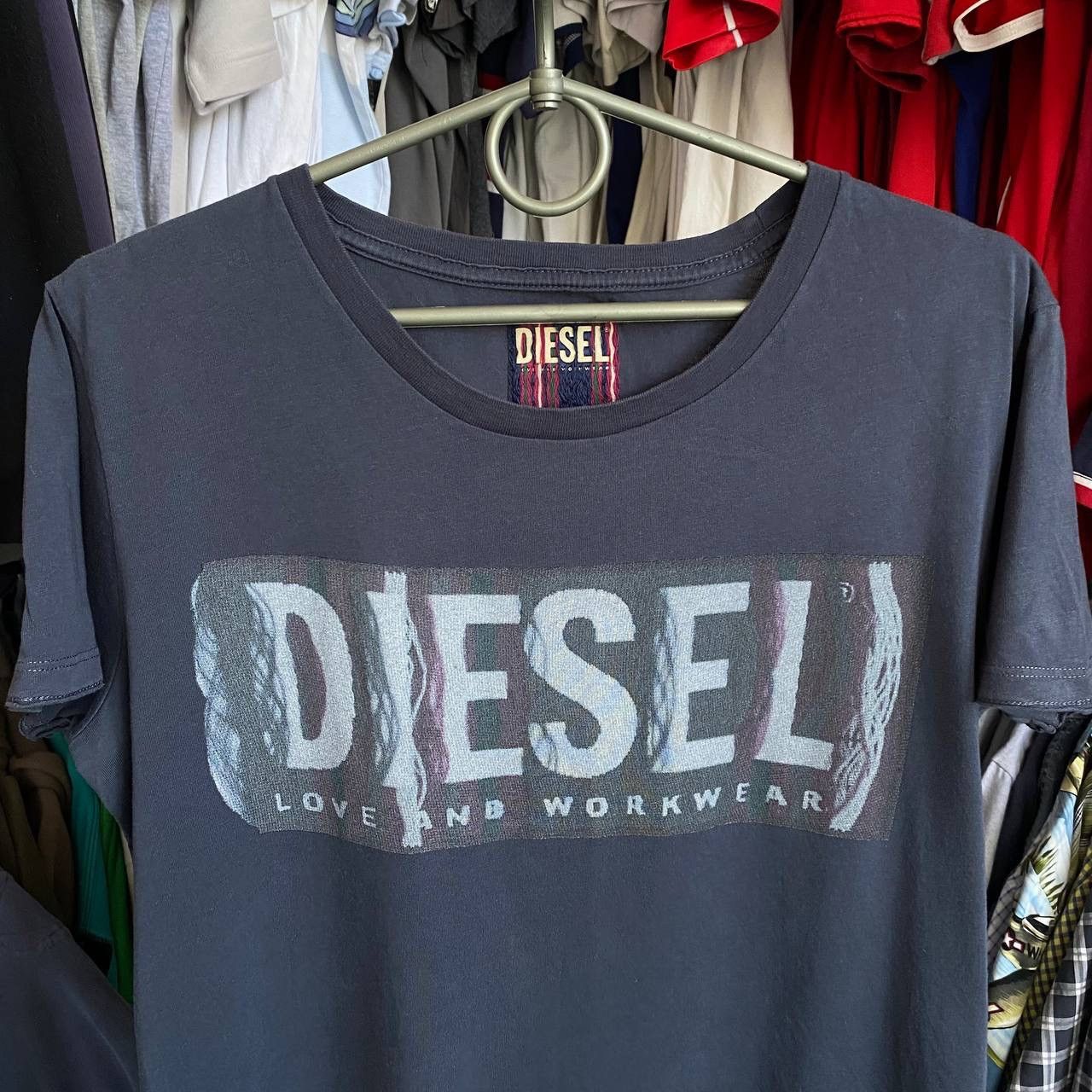Designer × Diesel Designer Diesel Big Graphic logo y2k streetwear tee Size US M / EU 48-50 / 2 - 2 Thumbnail