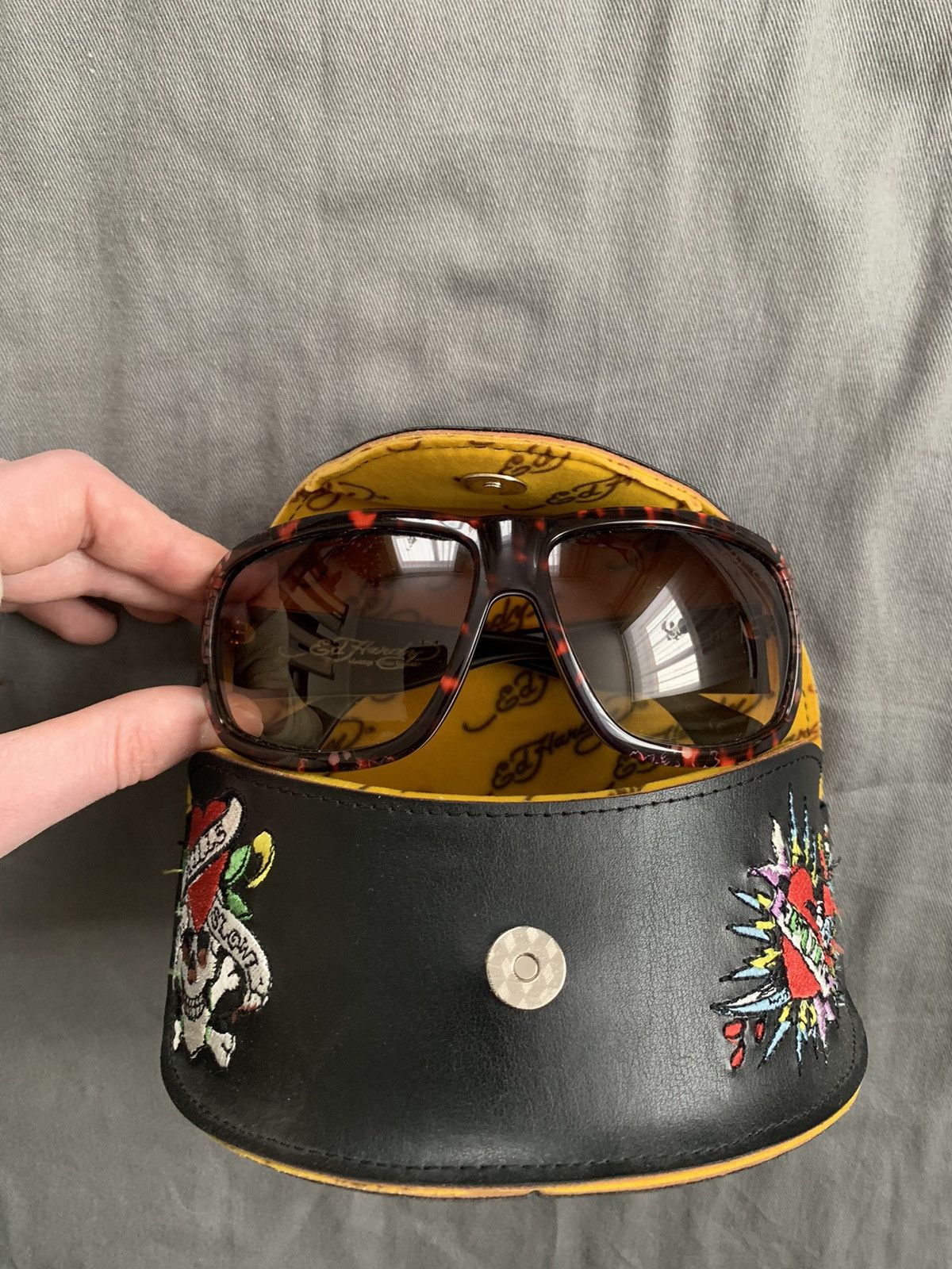 Christian Audigier × Ed Hardy × Vintage “Speed Kills” EHS 