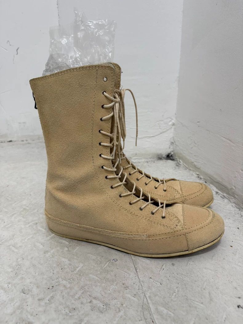 Julius Julius size 2 Dark Suede High Top Boots 2505-Nextarrow Size US 9 / EU 42 - 1 Thumbnail